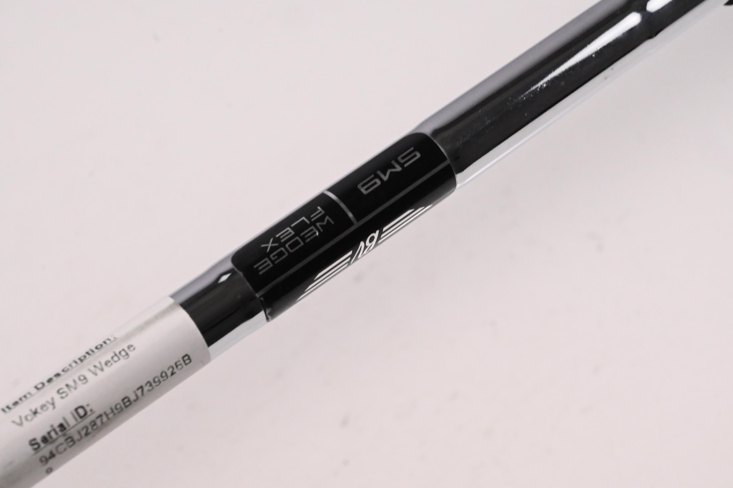 Titleist Vokey SM9 Lob Wedge / 62 Degree / Wedge Flex Vokey SM9 Shaft
