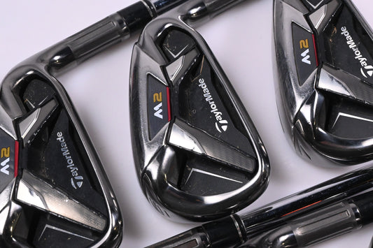 Taylormade M2 2016 Irons / 5-PW / Regular Flex REAX Steel HL 88 Shafts