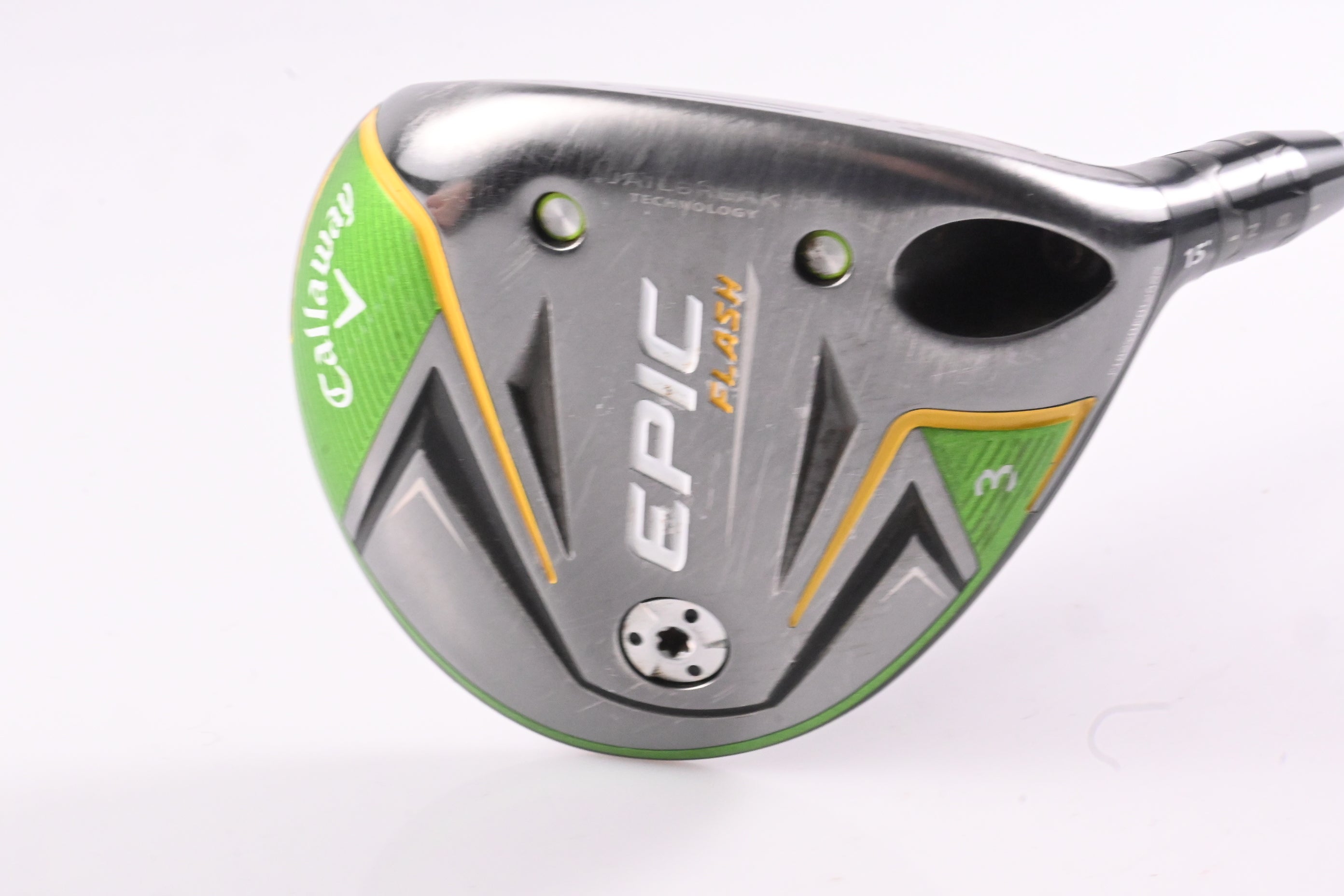 Callaway Epic Flash #3 Wood / 15 Degree / Senior Flex EvenFlow Green 65 Shaft