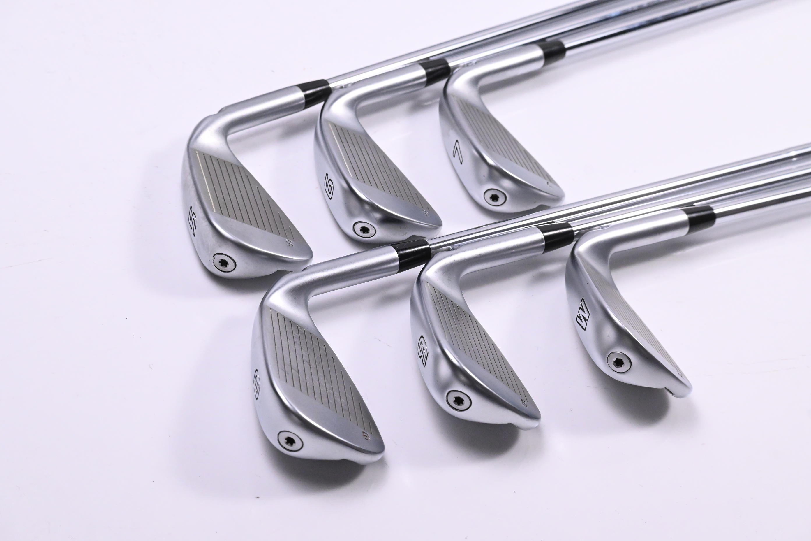 Ping G425 Irons / 5-PW / Black Dot / Regular Flex Ping AWT 2.0 Steel Shafts