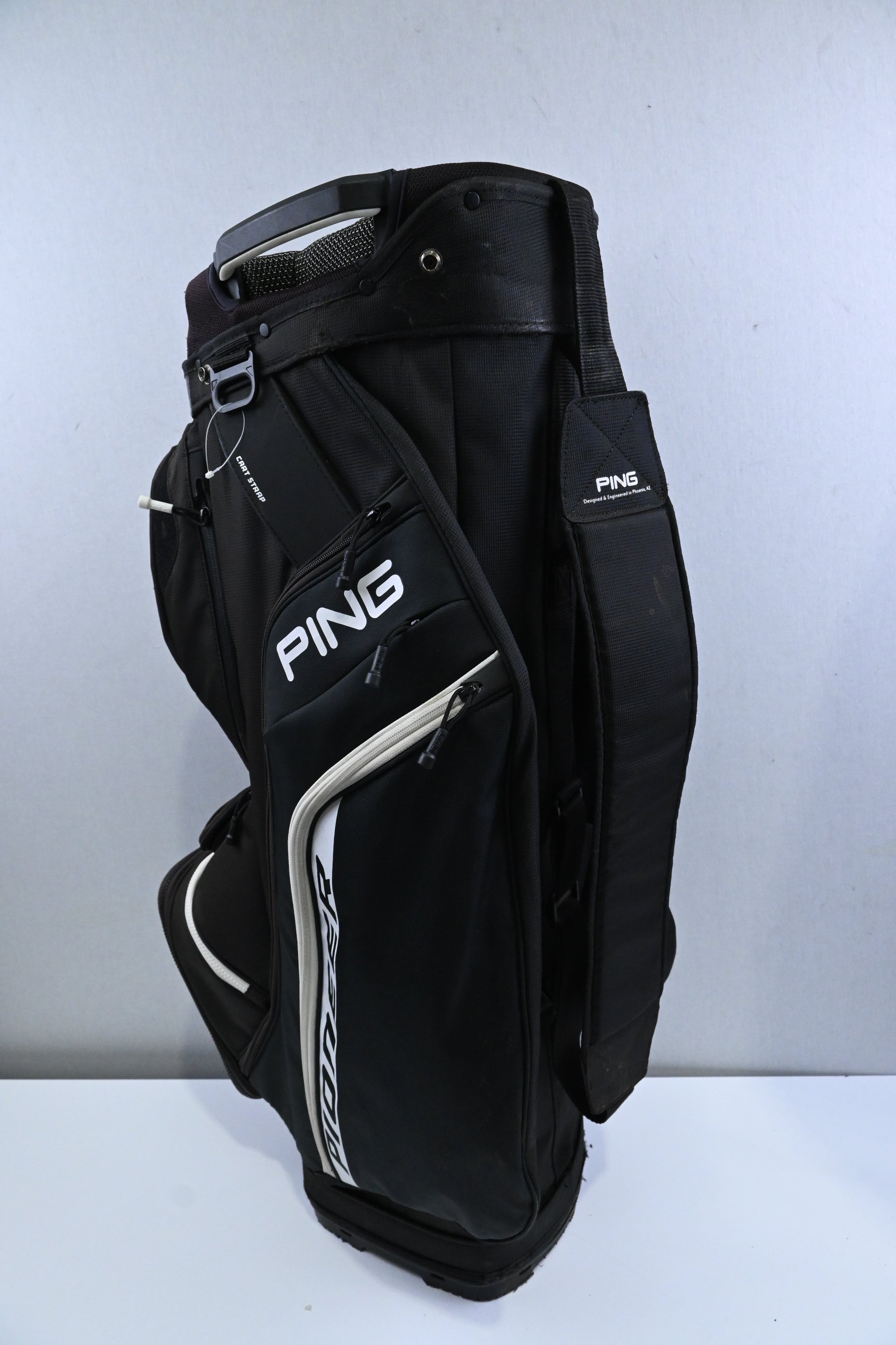 Ping Pioneer Cart Bag / 15-Way / Black, Grey