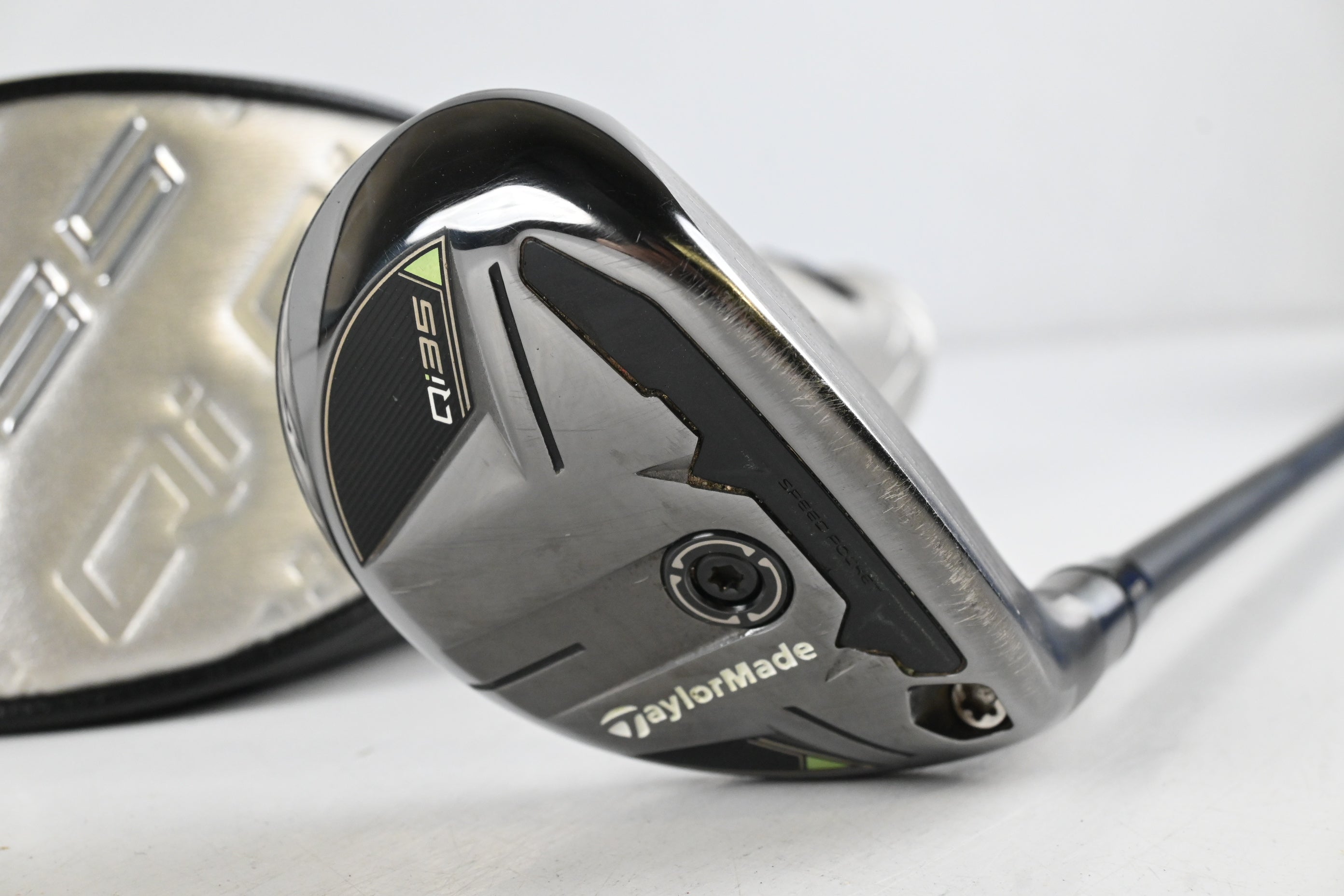 Taylormade Qi35 #3 Hybrid / 19 Degree / Stiff Flex Fujikura Ventus Blue 7 Shaft