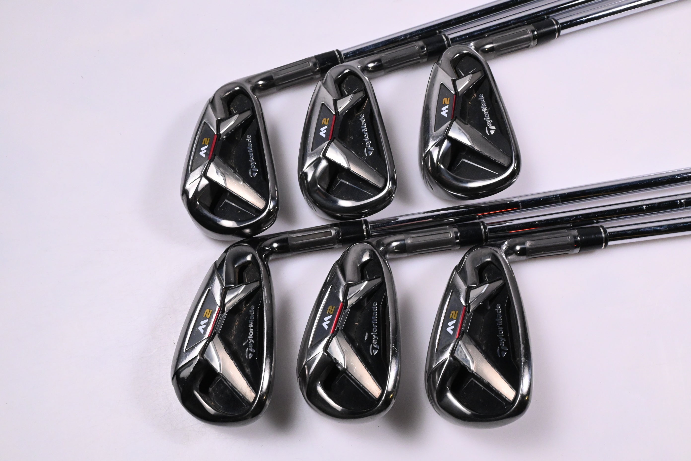 Taylormade M2 2016 Irons / 5-PW / Regular Flex REAX Steel HL 88 Shafts