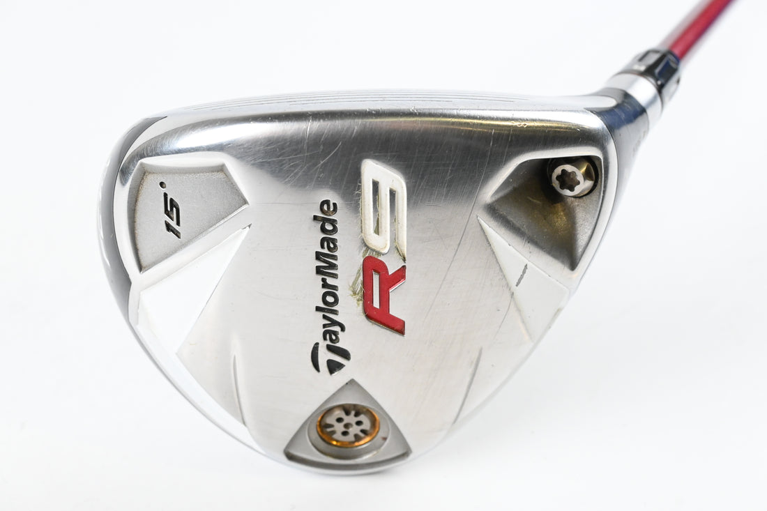 Taylormade R9 #3 Wood / 15 Degree / Regular Flex Fujikura Motore 7 Shaft