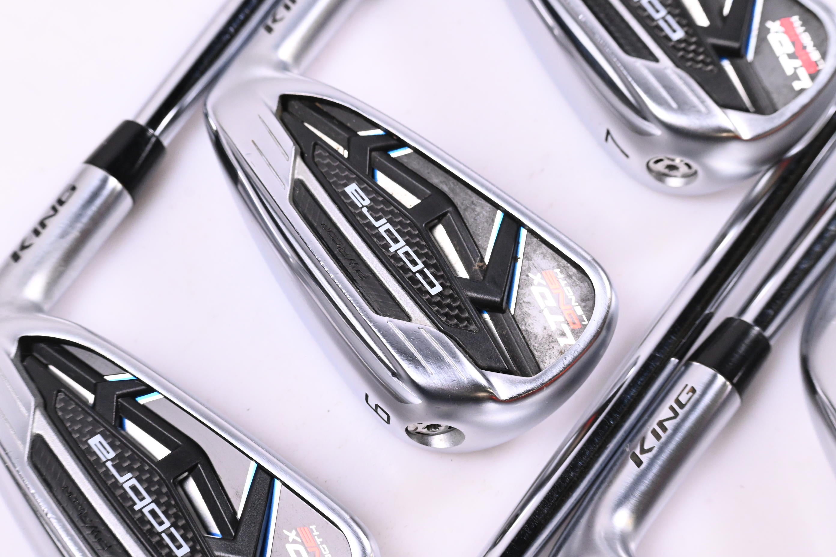 Cobra LTDx One Length Irons / 5-PW+GW / Regular Flex KBS Tour 90 Shafts