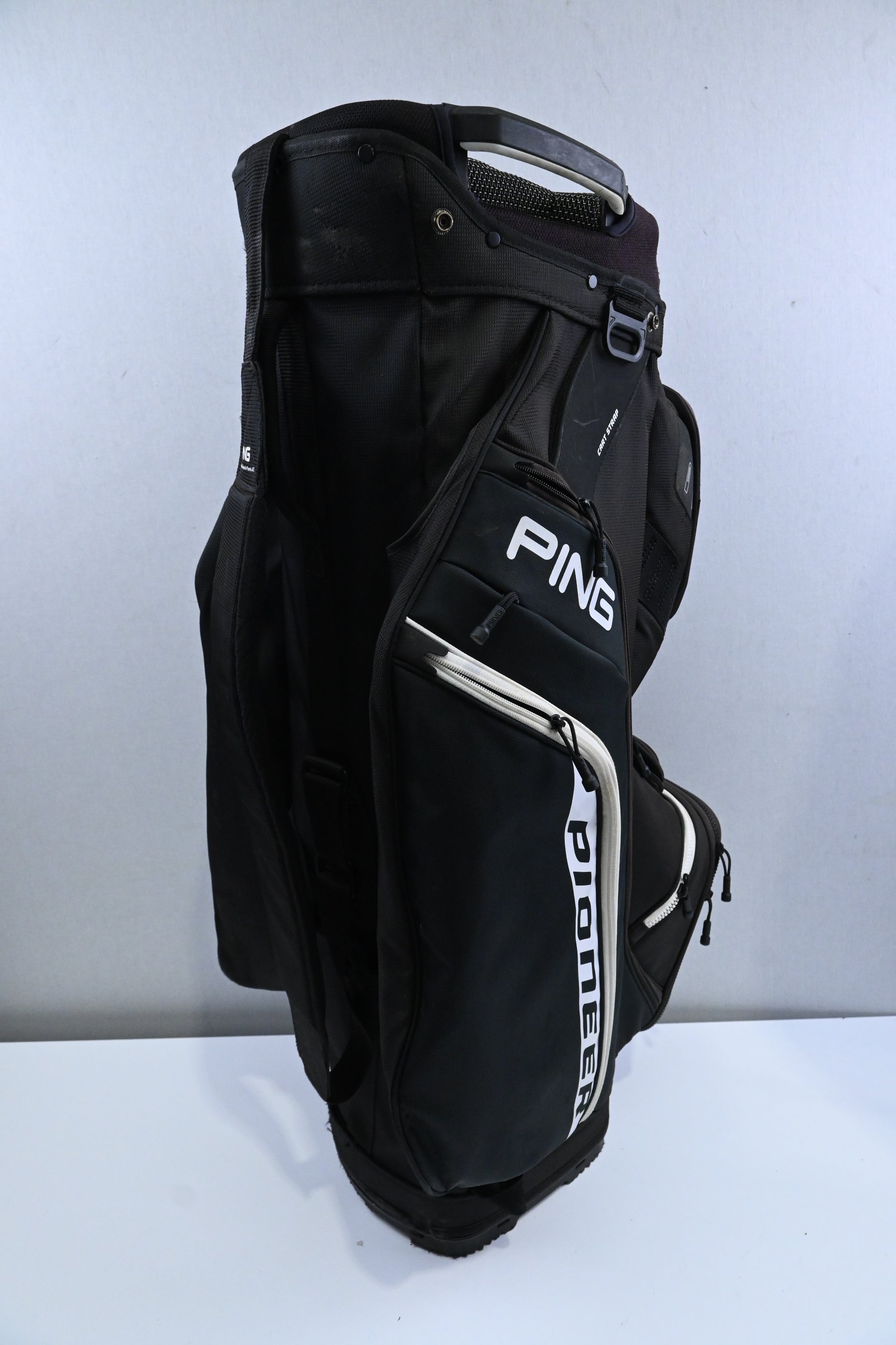 Ping Pioneer Cart Bag / 15-Way / Black, Grey