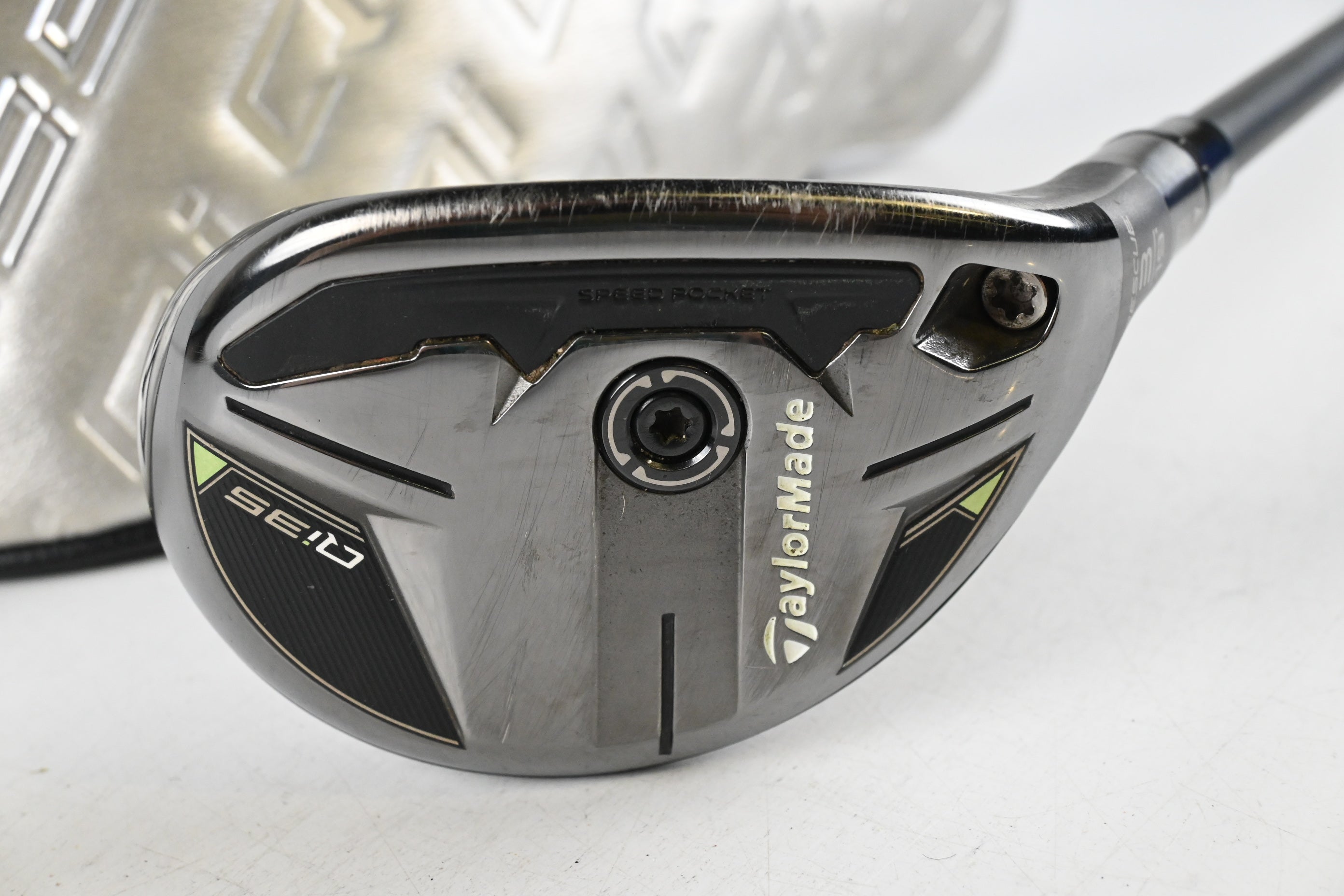 Taylormade Qi35 #3 Hybrid / 19 Degree / Stiff Flex Fujikura Ventus Blue 7 Shaft