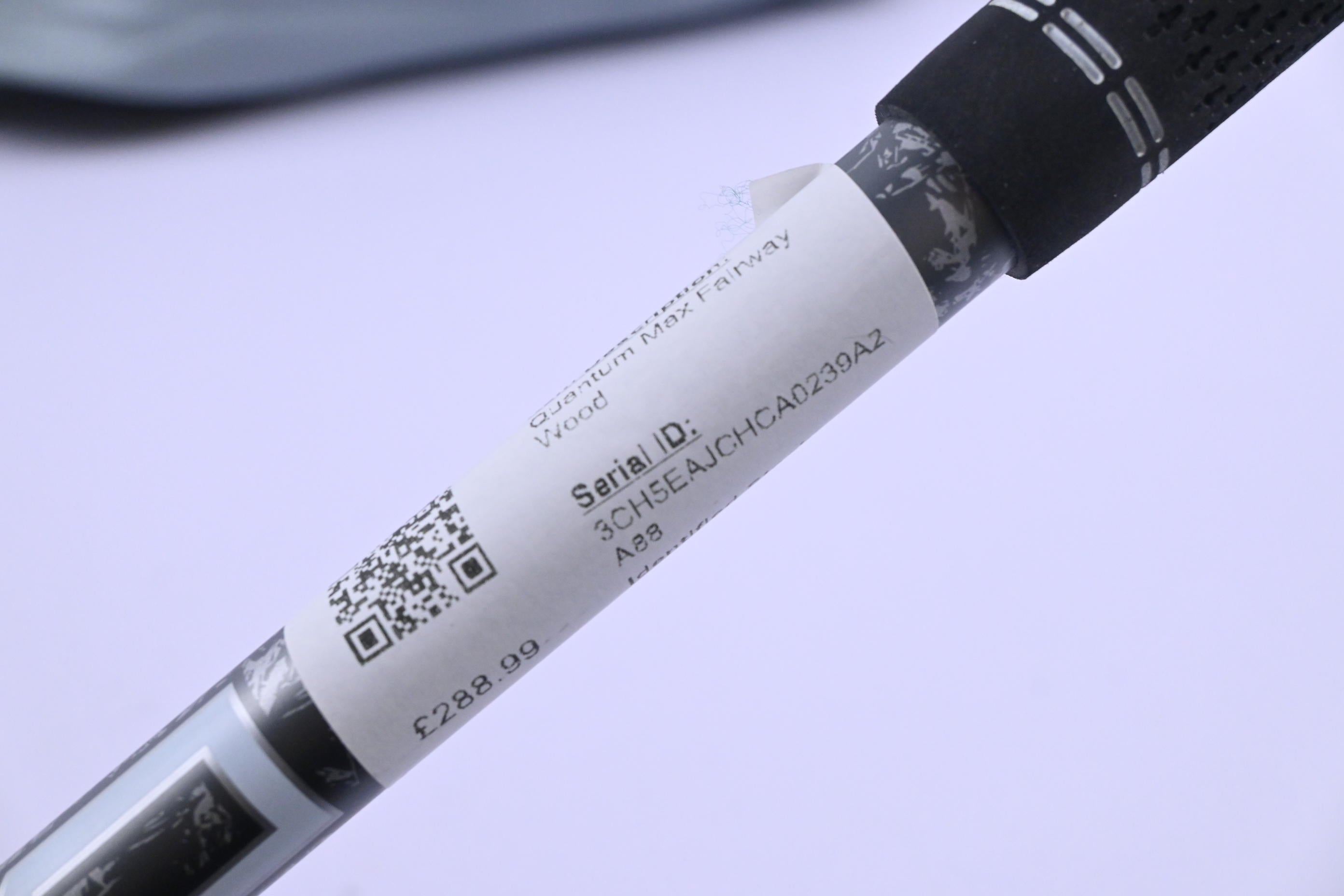 Callaway Quantum Max #7 Wood / 21 Degree / Regular Flex Denali Frost Silver 60