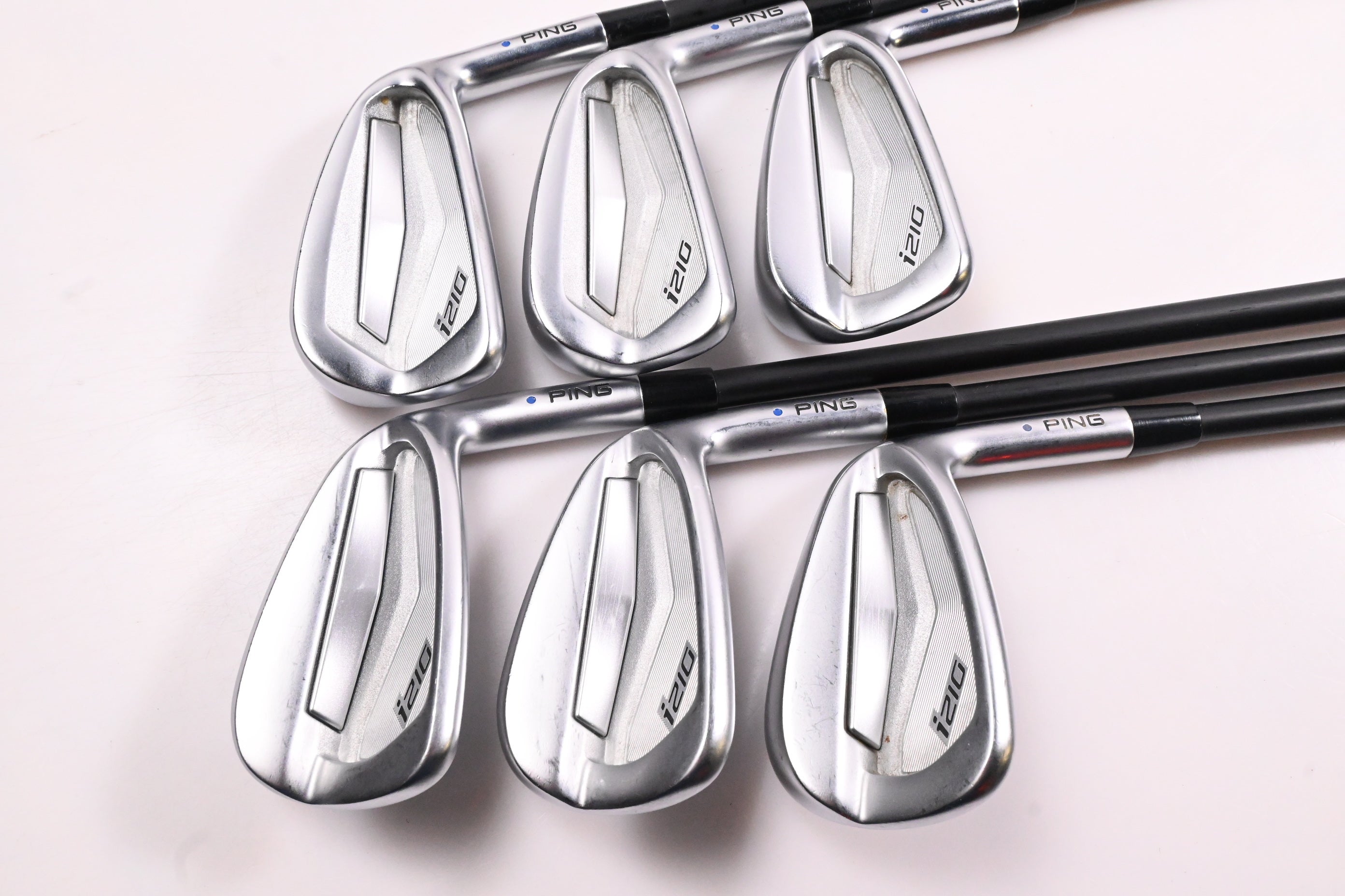 Ping i210 Irons / 5-PW / Blue Dot / Senior Flex Ping Alta CB AWT Shafts