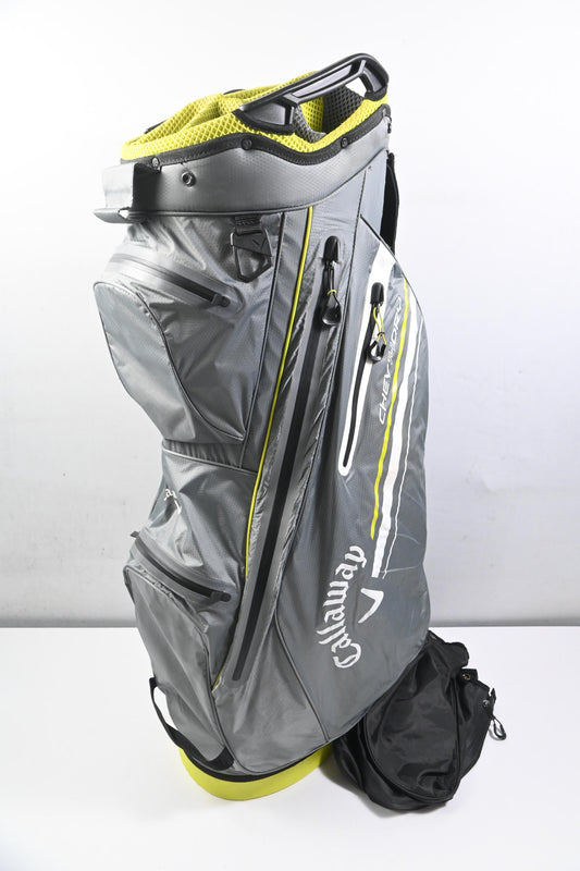 Callaway Chev 14 Dry Cart Bag / 14-Way Divider / Grey, Yellow