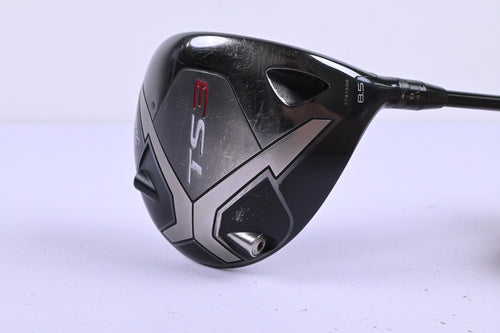 Titleist TS3 Driver / 8.5 Degree / Stiff Flex HZRDUS Gen4 Black 60 Shaft