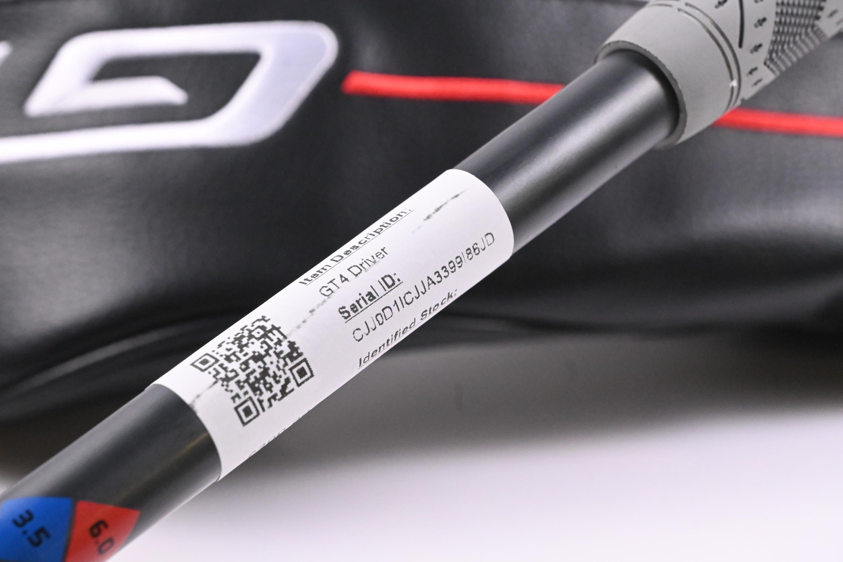 Titleist GT4 Driver / 9 Degree / Stiff Flex Hzrdus Smoke Black 70 Shaft