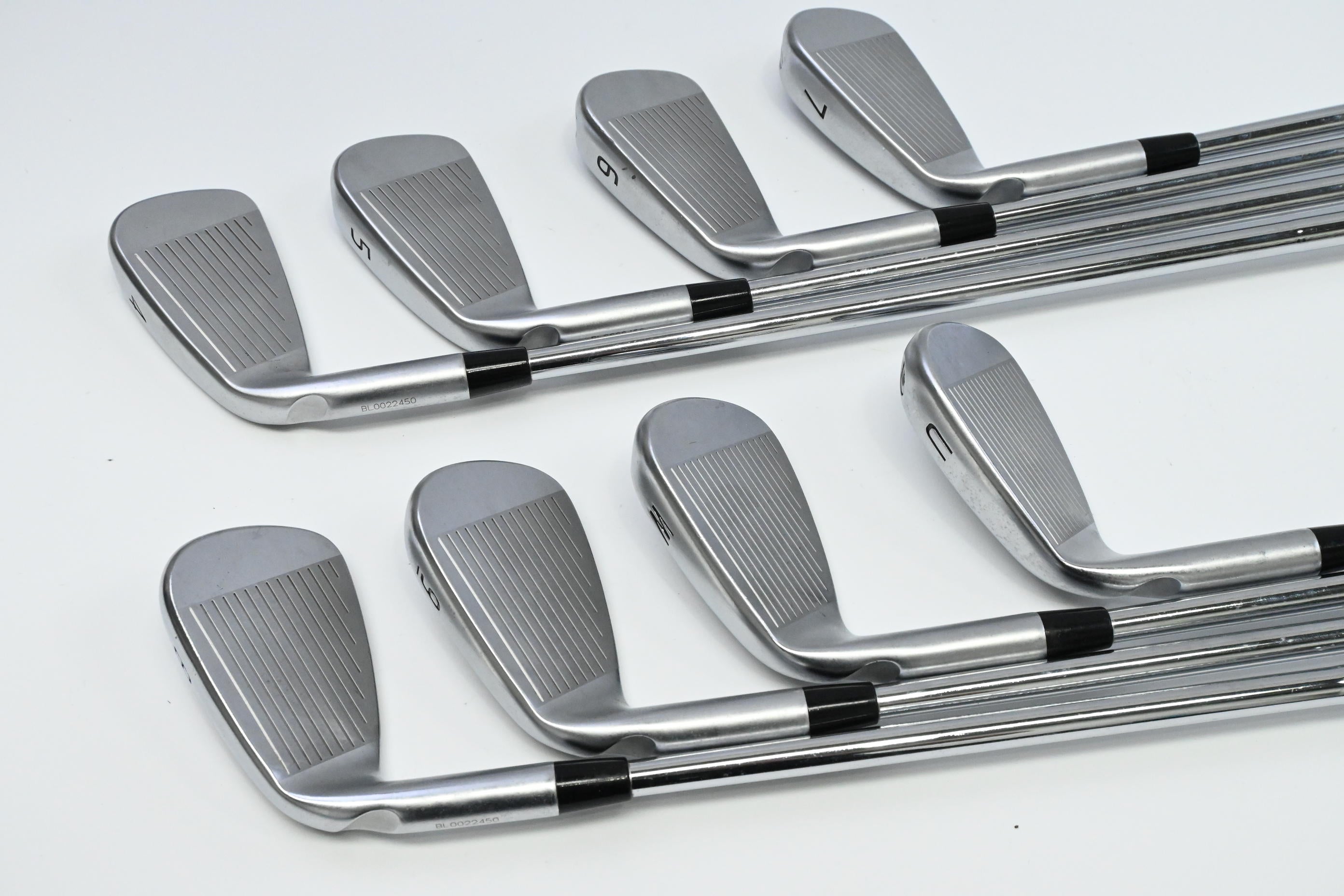 Ping I240 Irons / 4-PW+UW / Green Dot / Stiff Flex NS Pro Modus3 Tour 115 Shafts