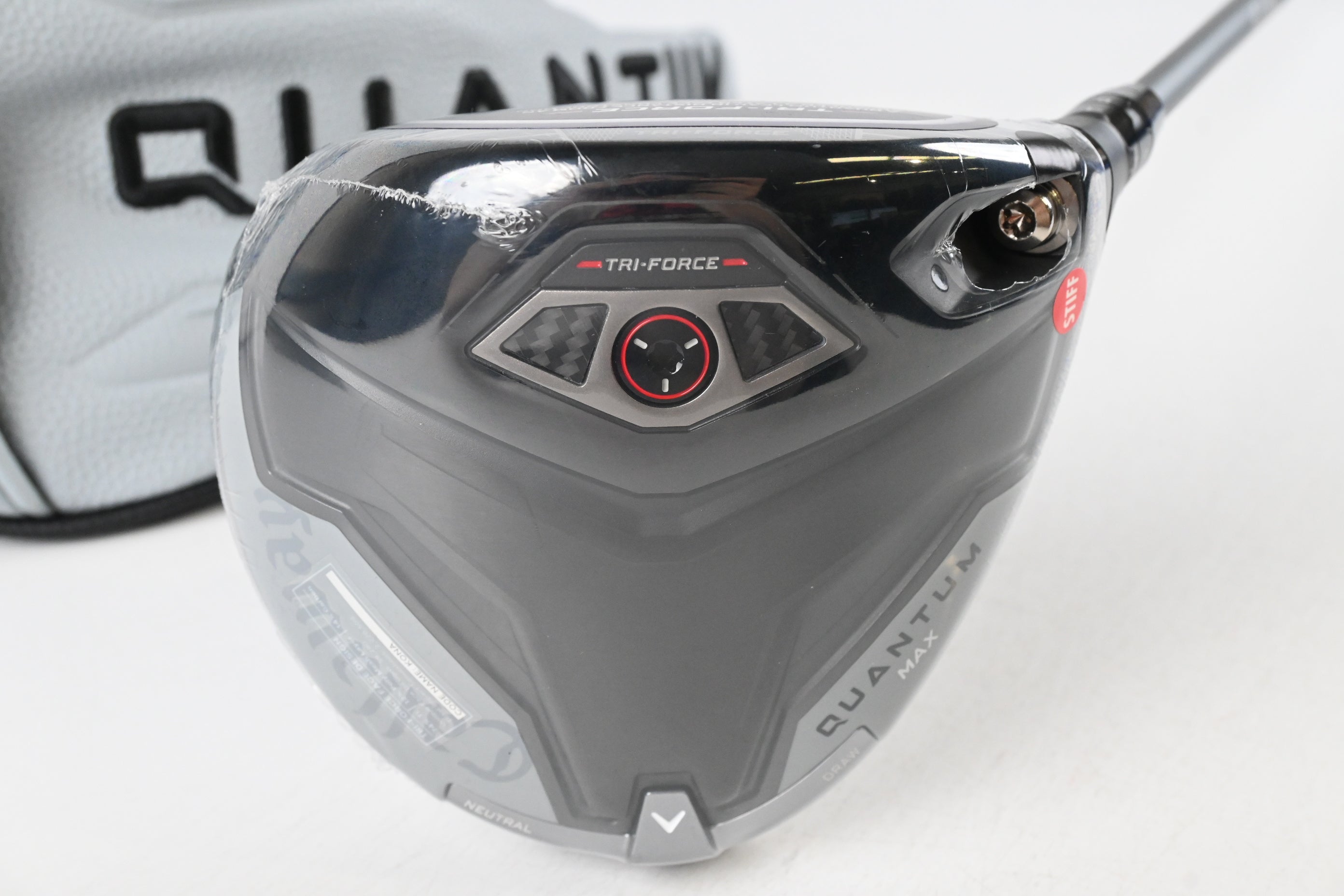 Callaway Quantum Max Driver / 9 Degree / Stiff Flex Denali Frost Silver 60 Shaft
