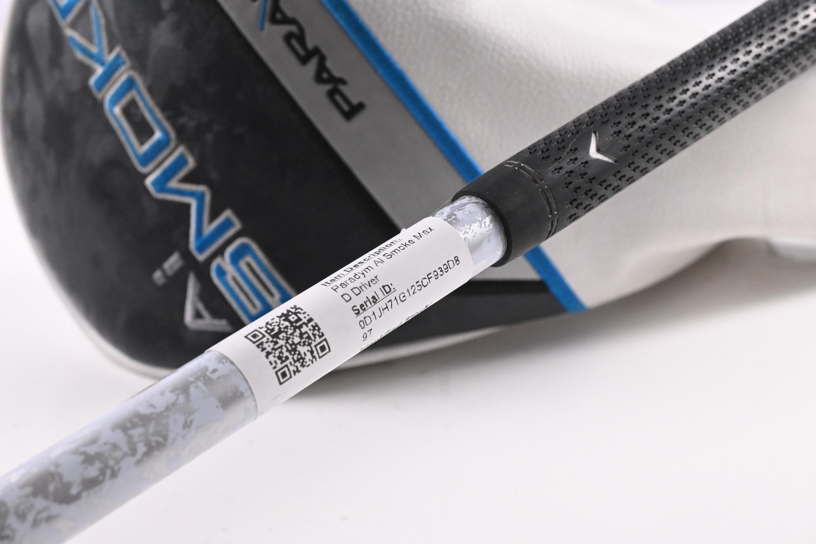 Callaway Paradym Ai Smoke Max D Driver / 9 Degree / X-Flex Denali Black 60 Shaft