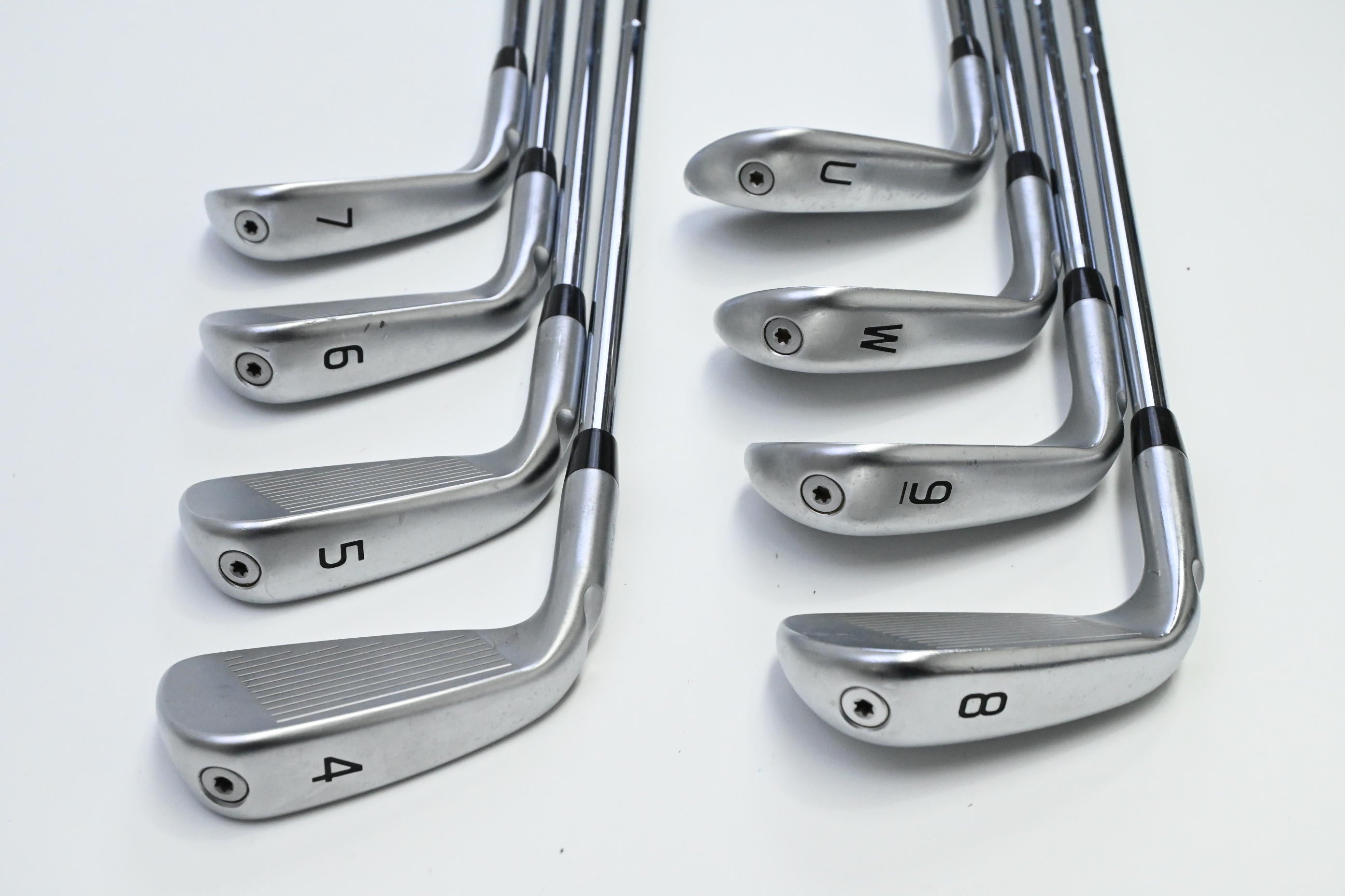 Ping I240 Irons / 4-PW+UW / Green Dot / Stiff Flex NS Pro Modus3 Tour 115 Shafts