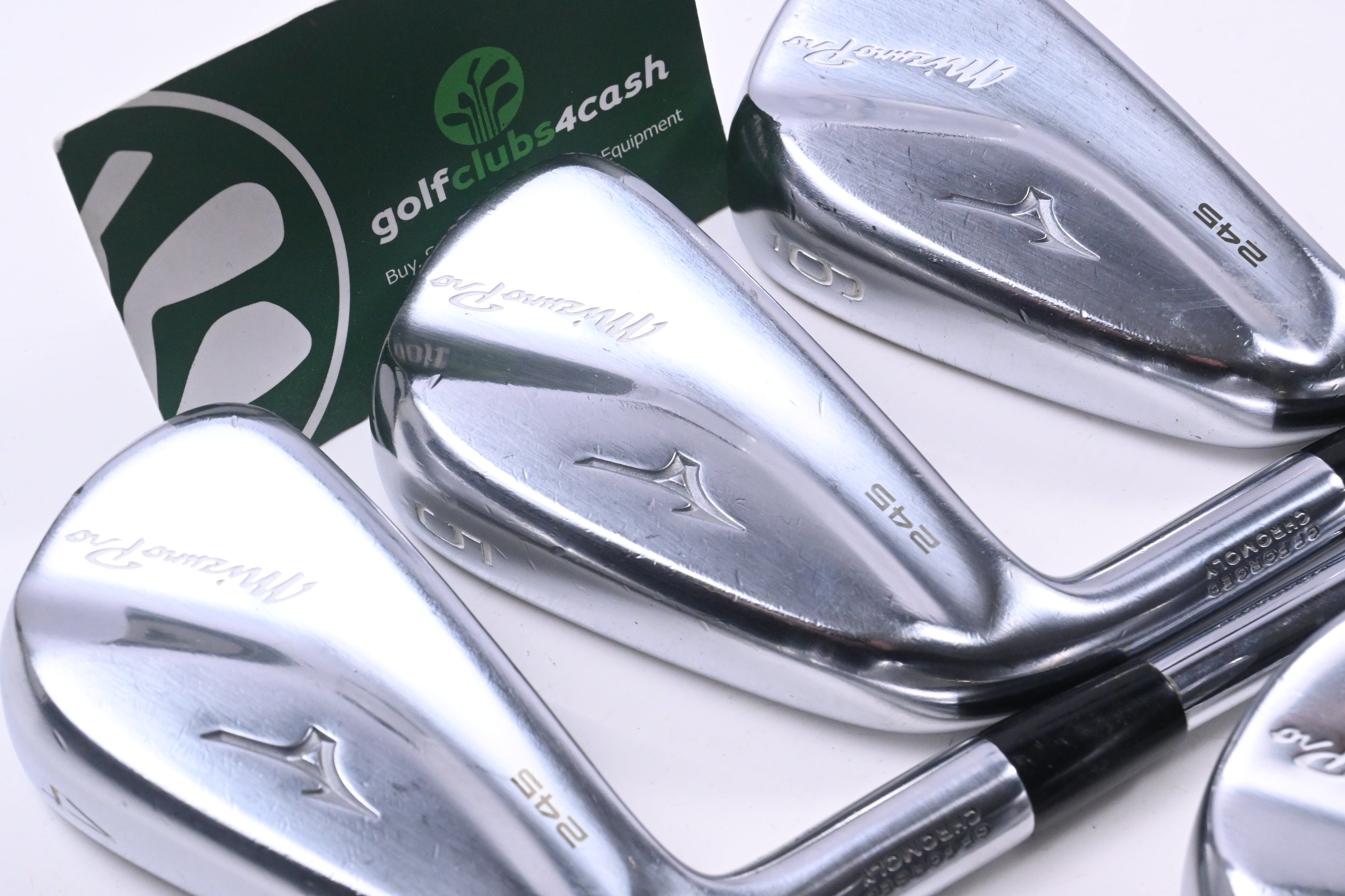 Left Hand Mizuno Pro 245 Irons / 4-PW / Regular Flex N.S.PRO Modus3 Tour 105