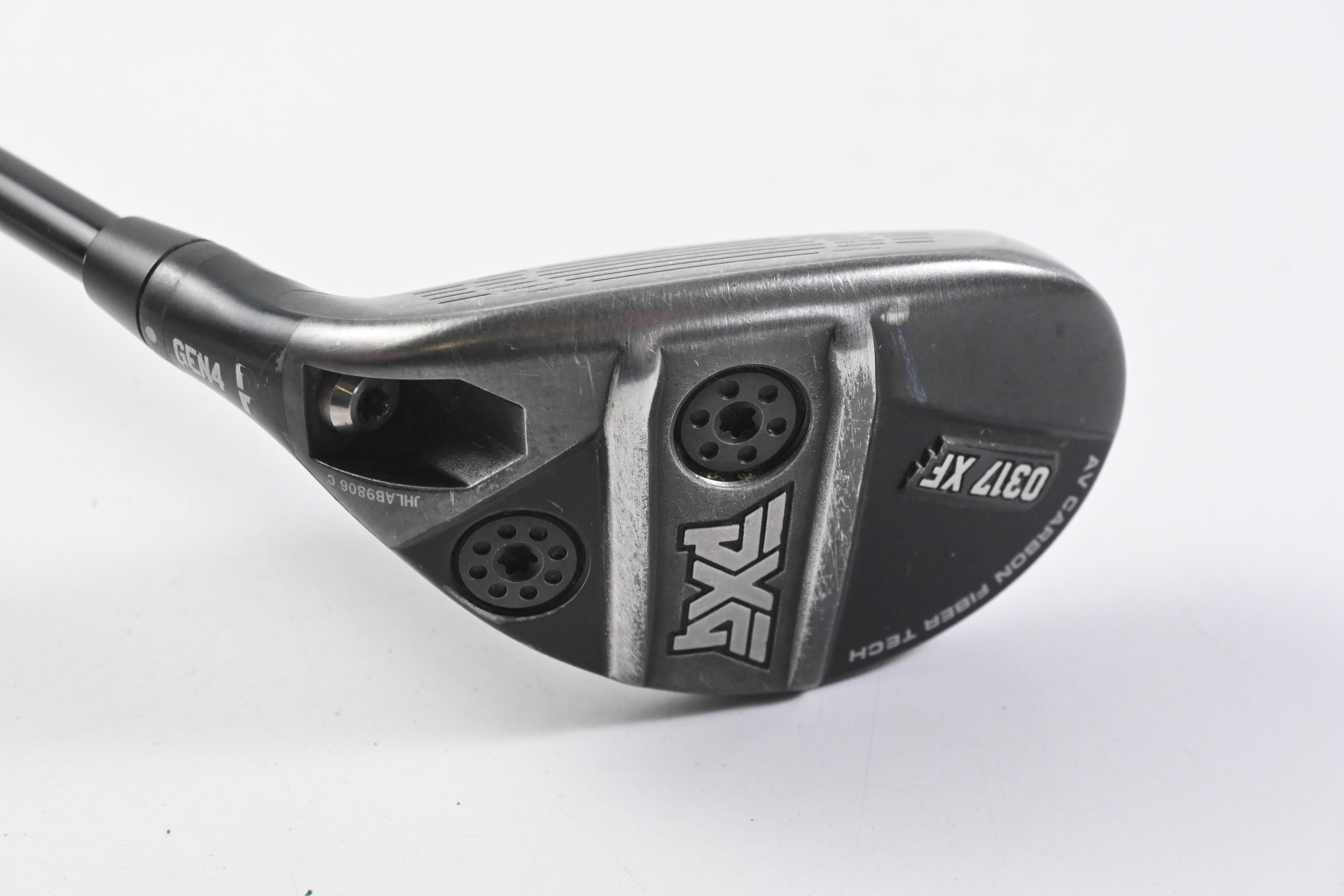 PXG 0317 X Gen4 #4 Hybrid / 22 Degree / Stiff Flex Tensei AV Raw Blue 75 Shaft