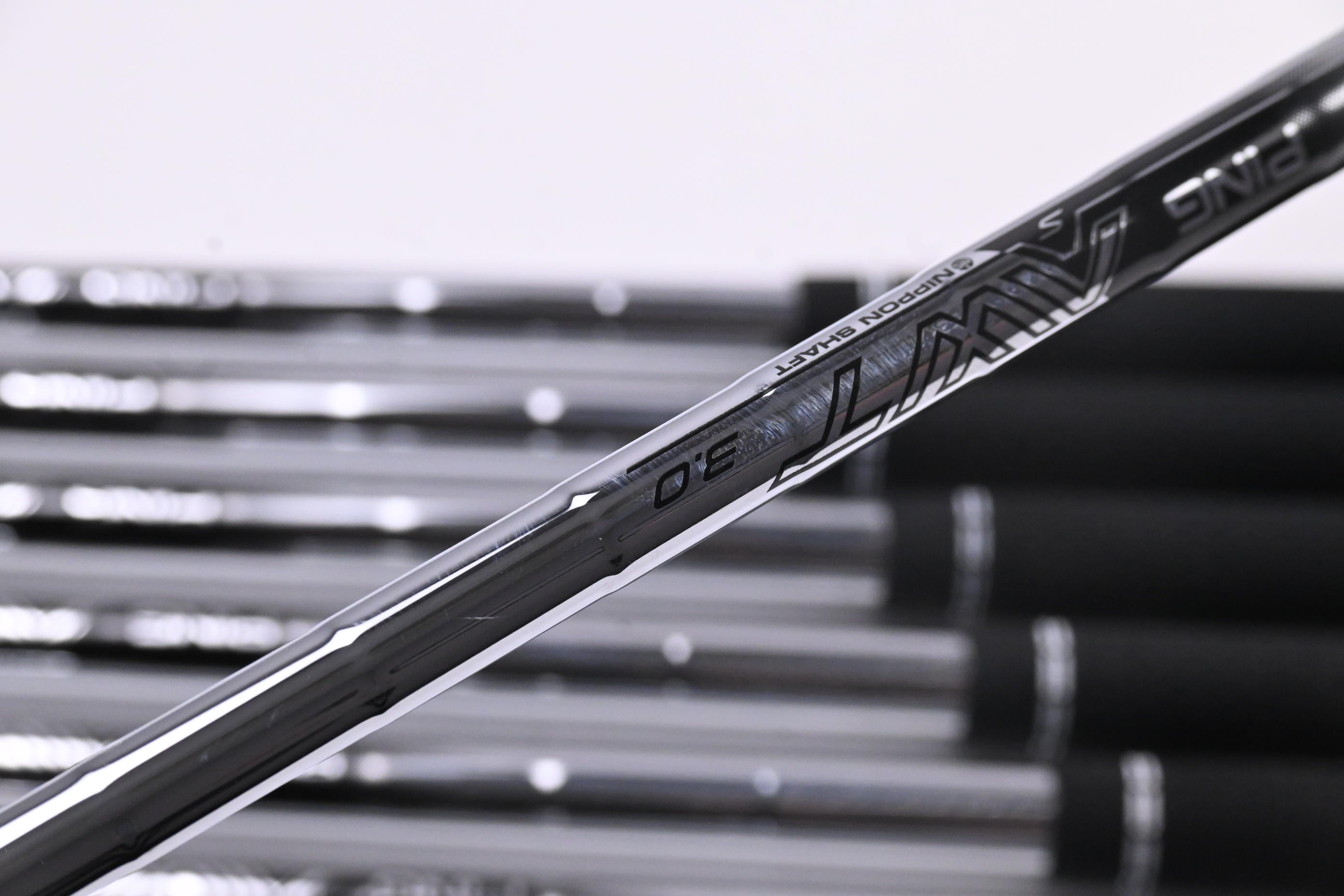 Ping G440 Irons / 5-PW+56 Degree / Blue Dot / Stiff Flex Ping AWT 3.0 Shafts
