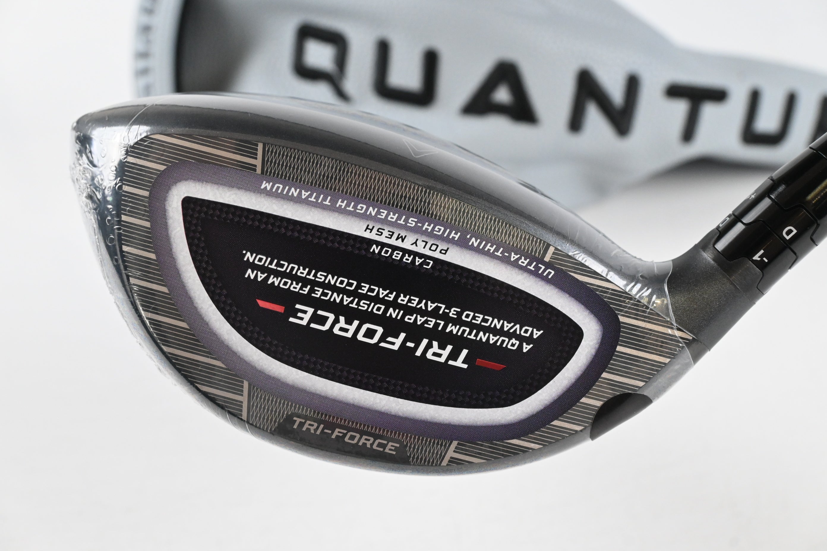 Callaway Quantum Max Driver / 9 Degree / Stiff Flex Denali Frost Silver 60 Shaft