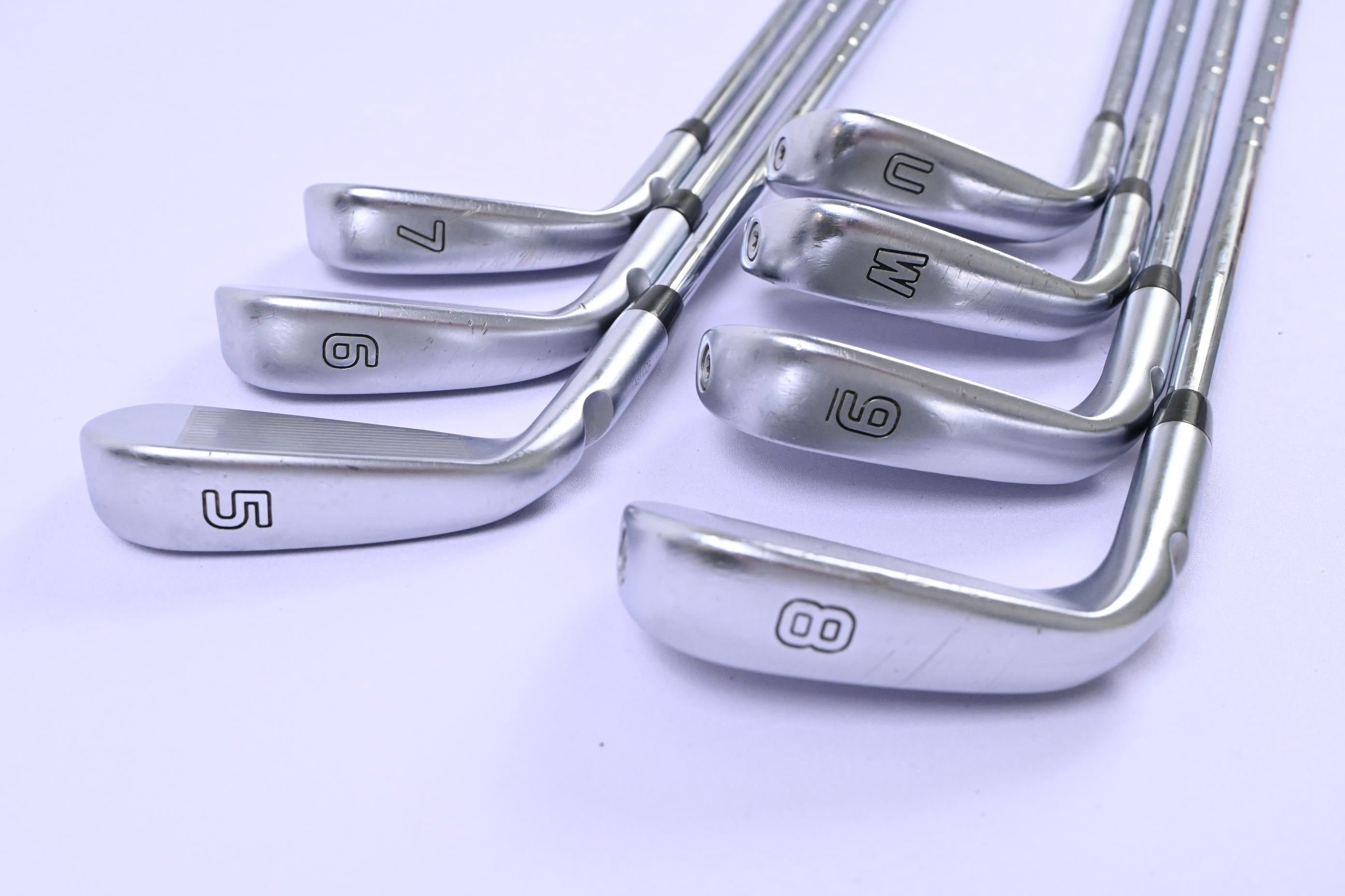 Ping i500 Irons / 5-PW+GW / Green Dot / Stiff Flex Dynamic Gold 105 S300 Shafts