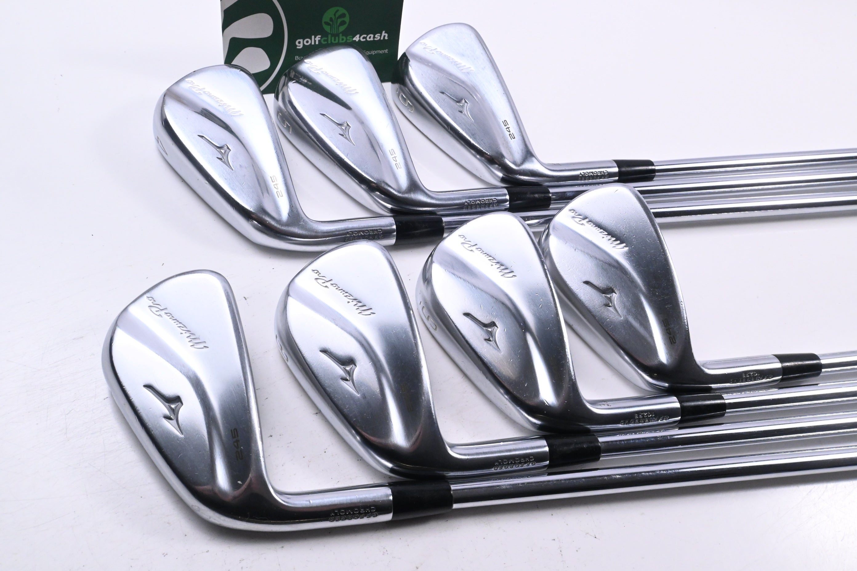 Left Hand Mizuno Pro 245 Irons / 4-PW / Regular Flex N.S.PRO Modus3 Tour 105