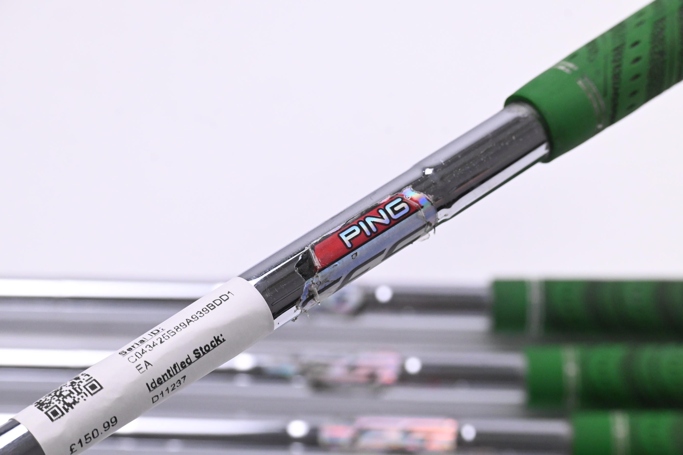 Ping G20 Irons / 6-PW / Yellow Dot / Regular Flex Ping CFS Distance Shafts