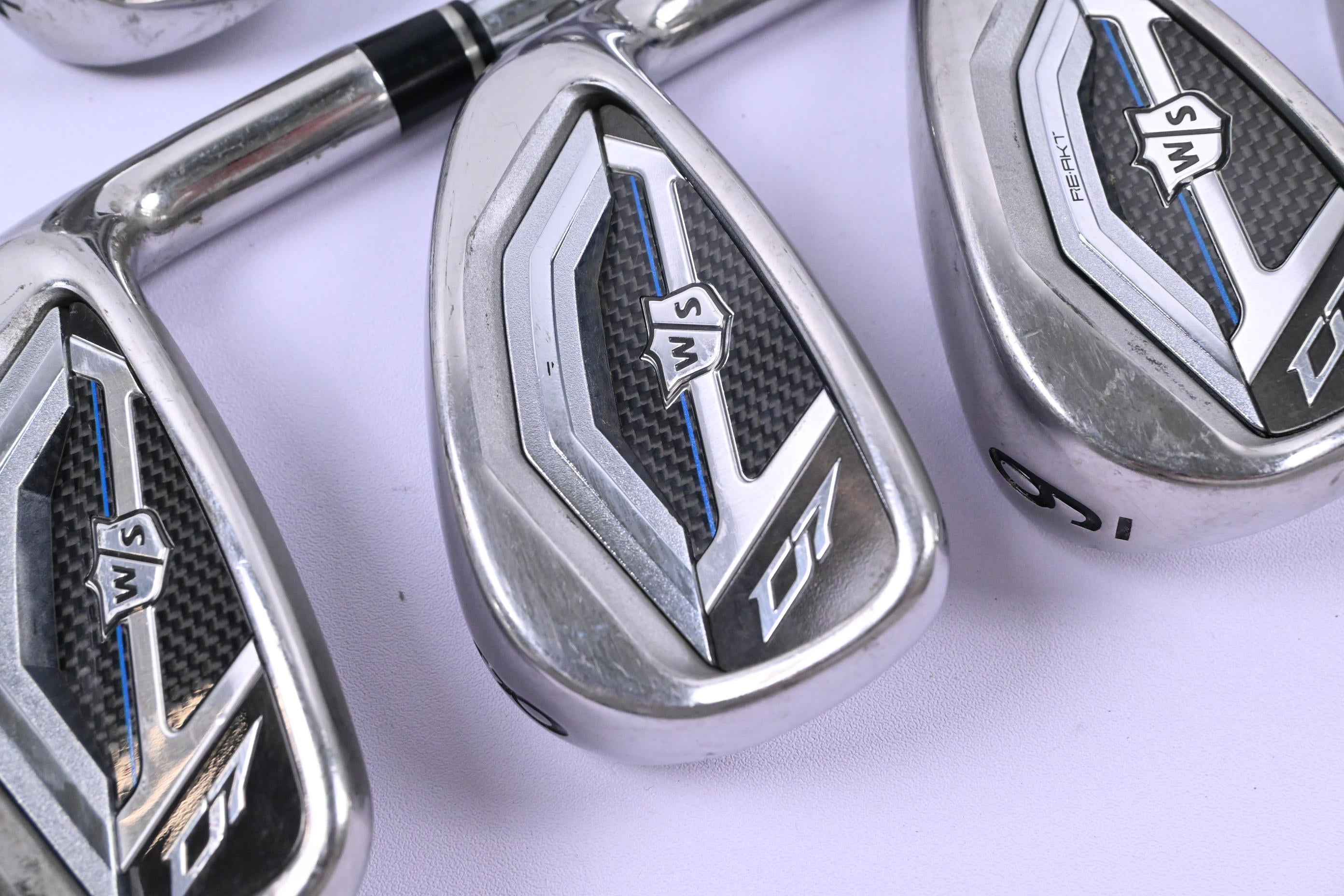 Wilson D7 Irons / 4-PW / Stiff Flex KBS Tour 105 Shafts