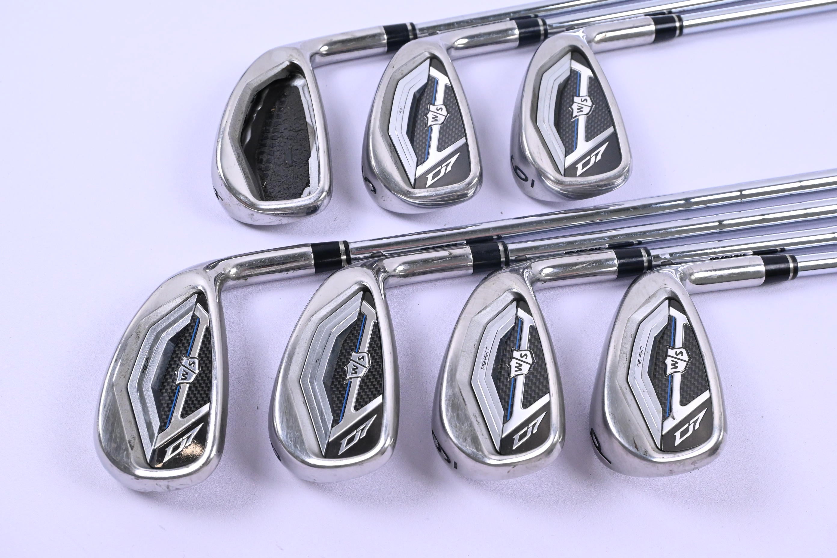 Wilson D7 Irons / 4-PW / Stiff Flex KBS Tour 105 Shafts