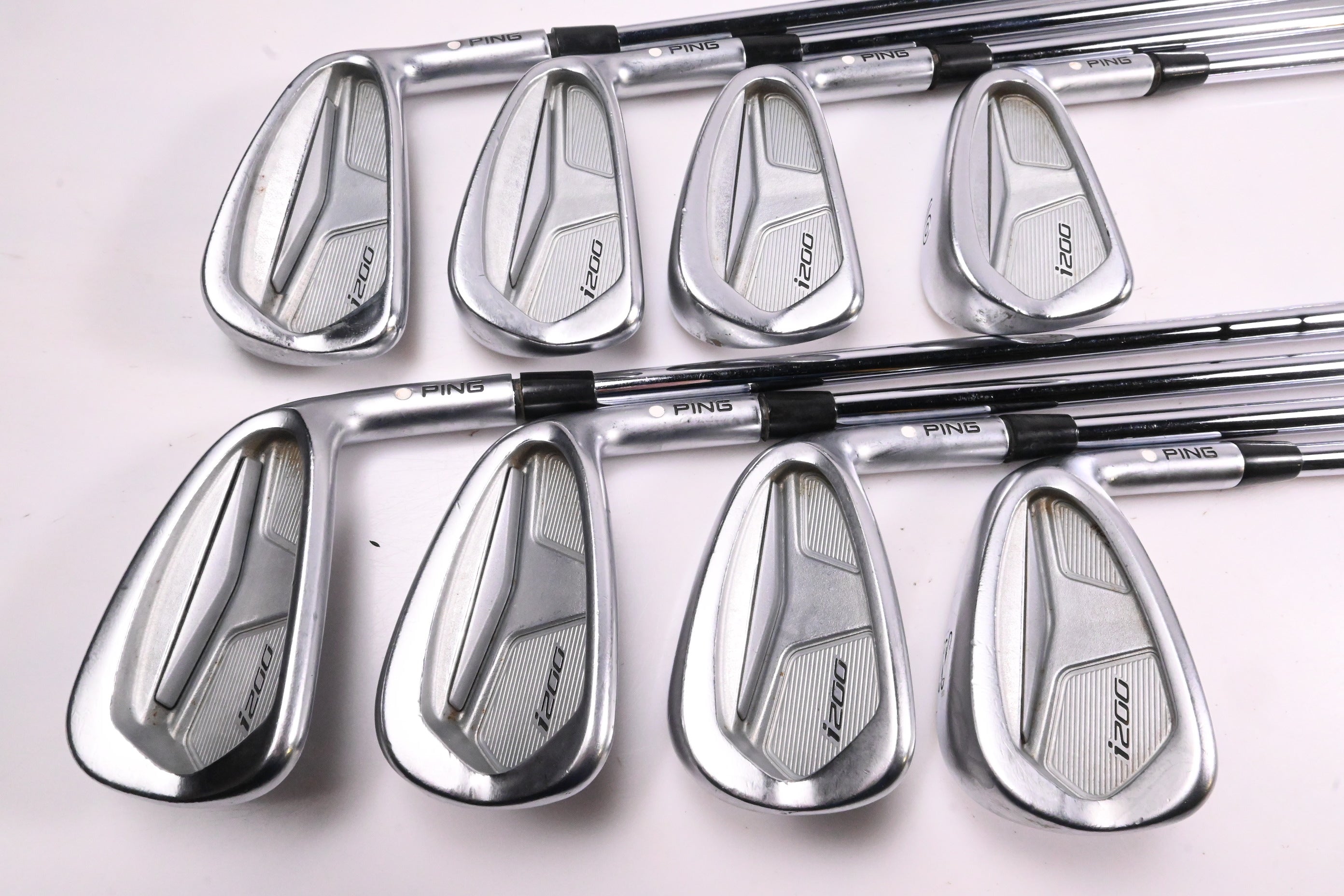 Ping i200 Irons / 3-PW / White Dot / Stiff Flex N.S.PPRO Modus3 Tour105 Shafts