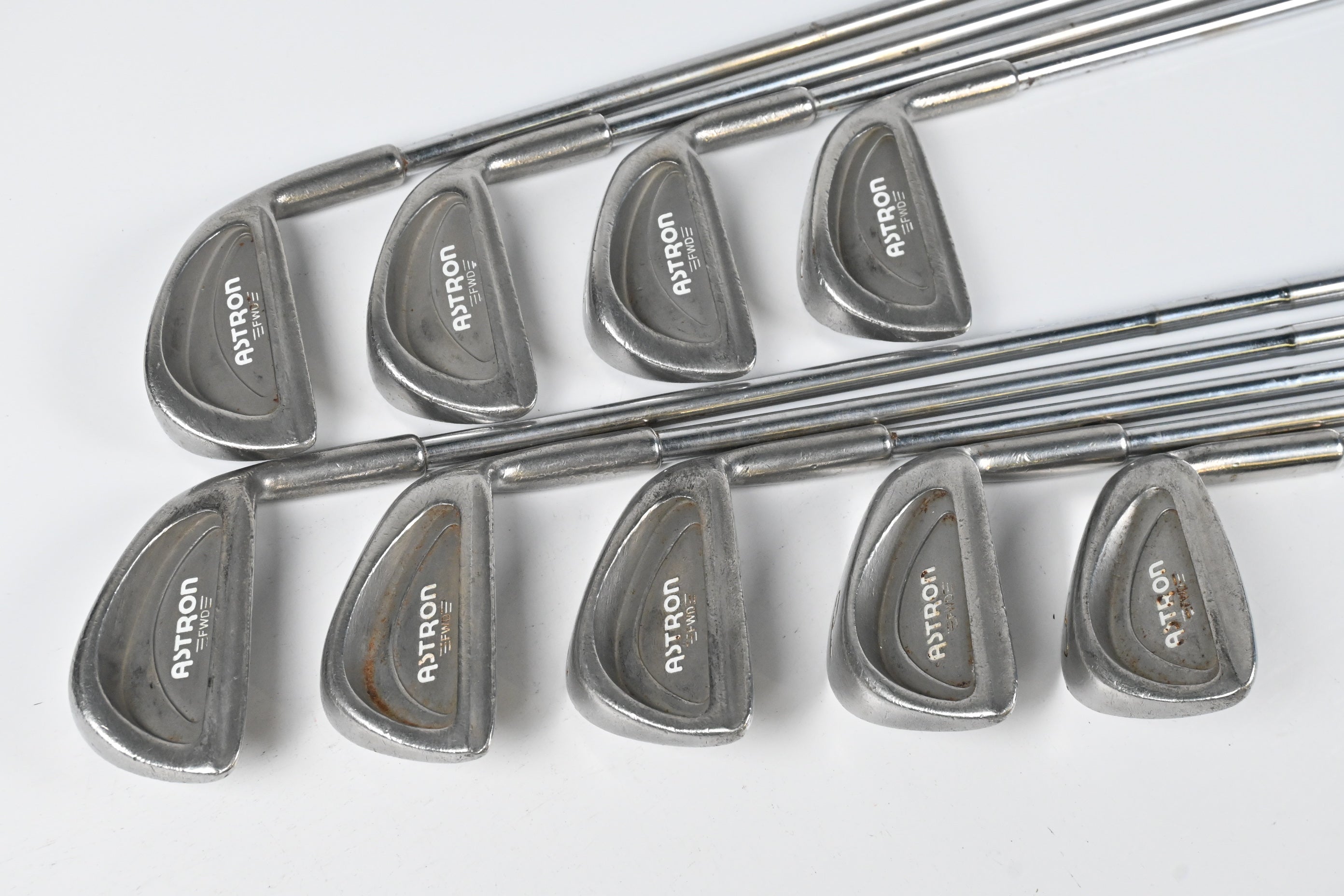 Mizuno Astron Irons / 2-PW+SW / Stiff Flex Mizuno Dyna Flex 2220 Steel Shafts