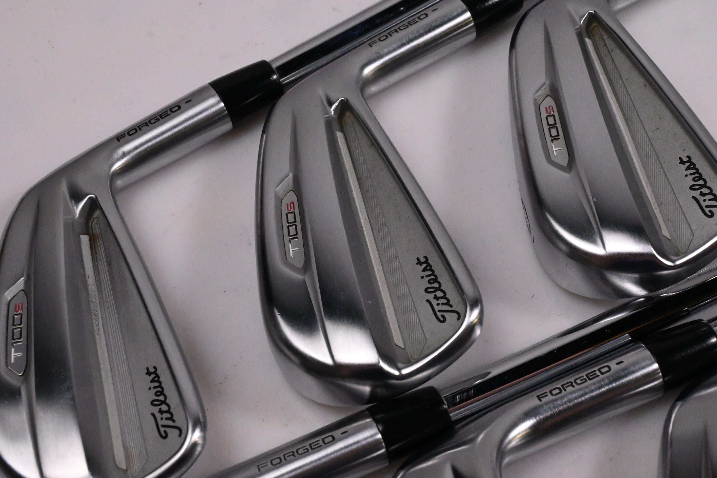 Titleist T100.S 2021 Irons / 4-PW / Stiff Flex AMT Red S300 Shafts