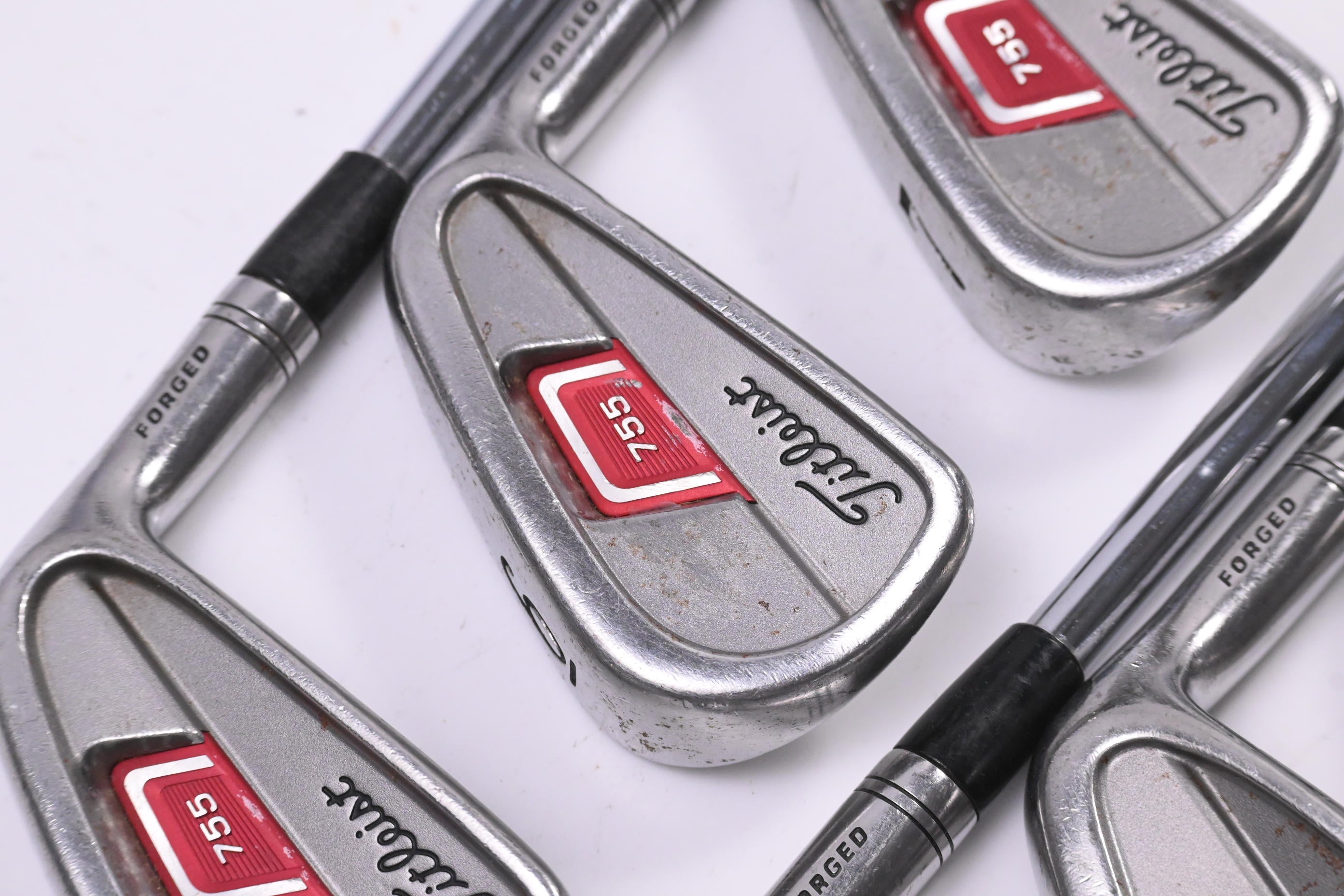 Titleist 755 Forged Irons / 5-PW / Stiff Flex Titleist Tri Spec Shafts