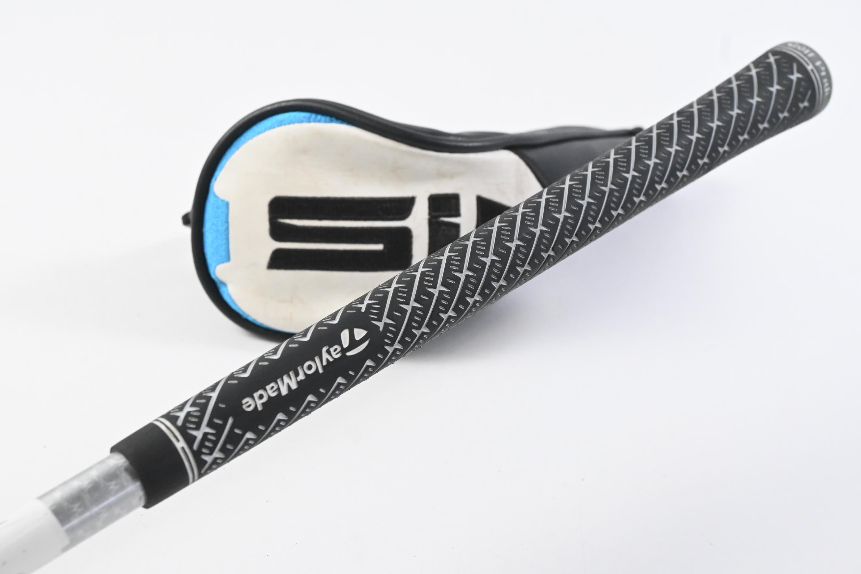 Taylormade SIM2 #4 Hybrid / 22 Degree / Stiff Flex Tensei AV Raw Blue 80 Shaft