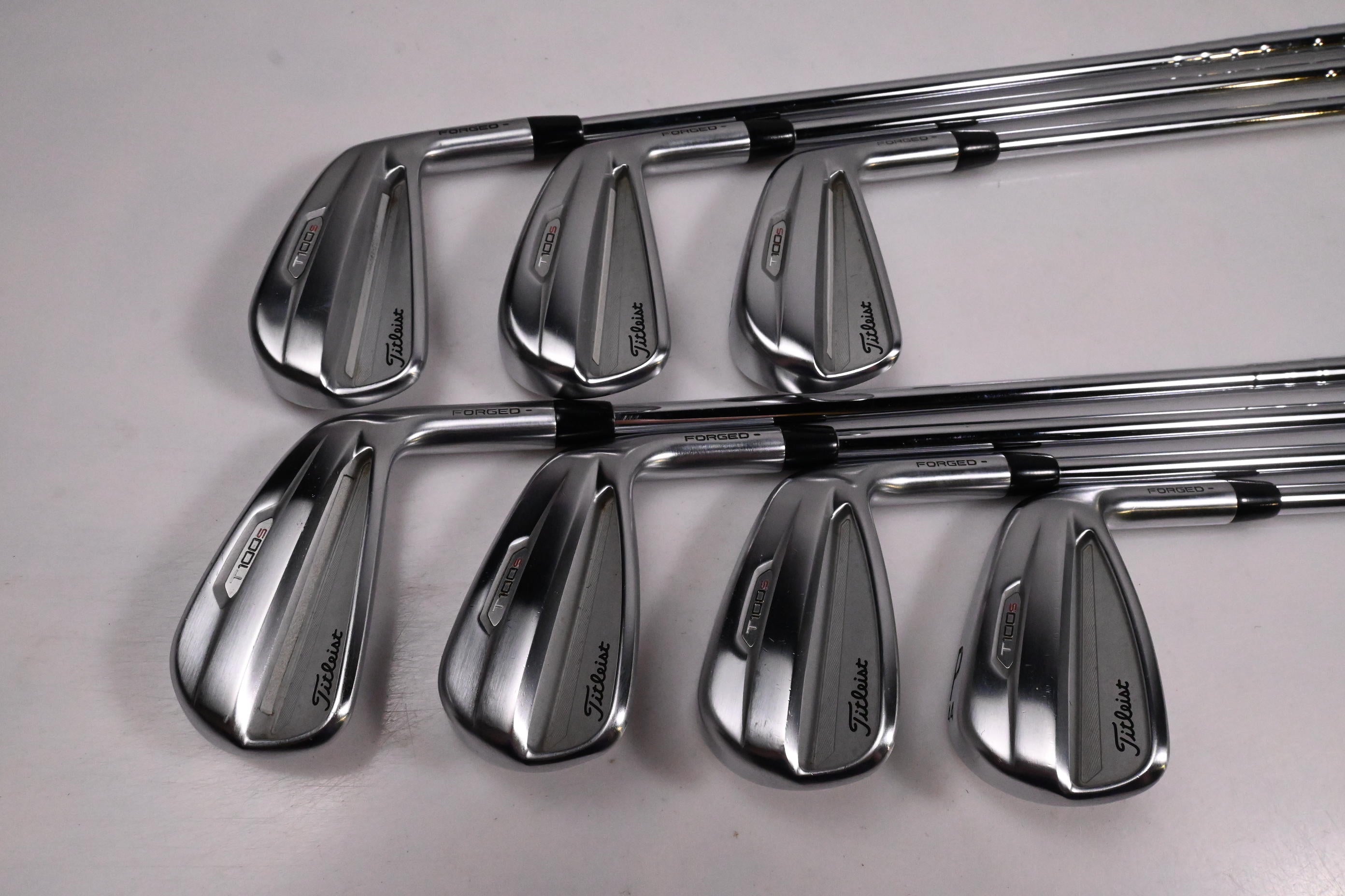 Titleist T100.S 2021 Irons / 4-PW / Stiff Flex AMT Red S300 Shafts