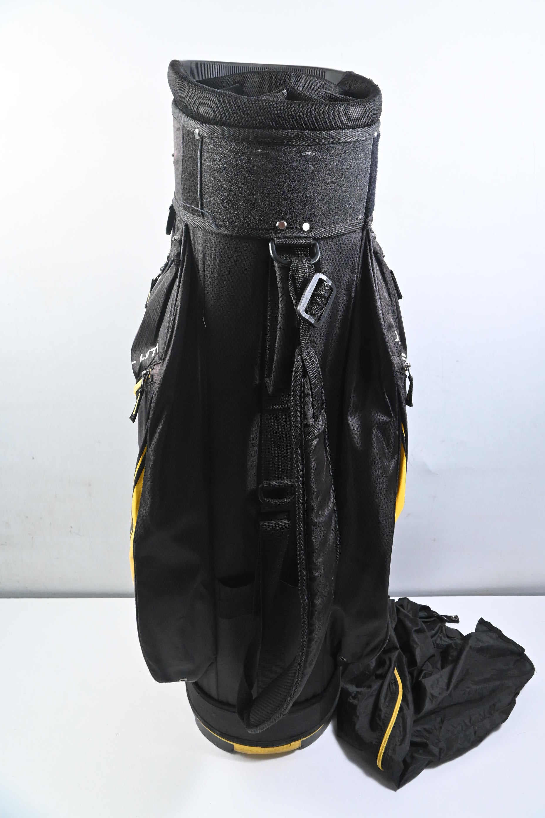 Powakaddy X-Lite Cart Bag / 14-Way Divider / Black, Yellow