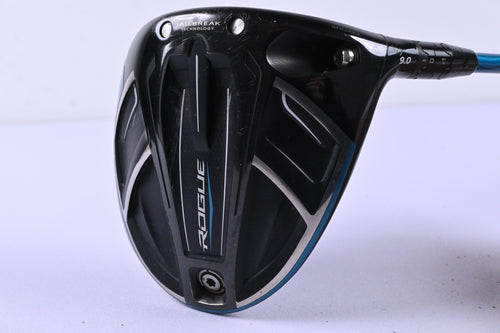 Callaway Rogue Driver / 9 Degree / Stiff Flex Project X EvenFlow Blue 65 Shaft