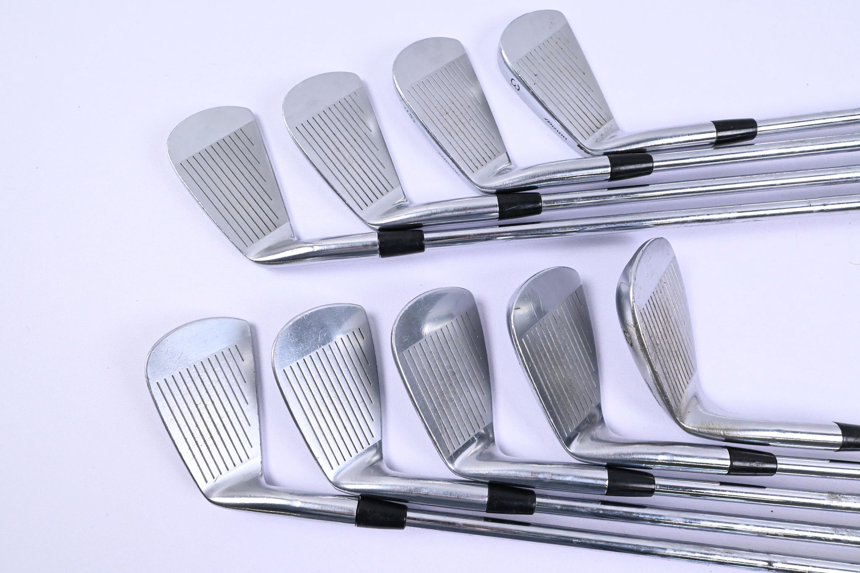Mizuno T-Zoid Pro Irons / 3-PW+SW / Stiff Flex Steel Shafts