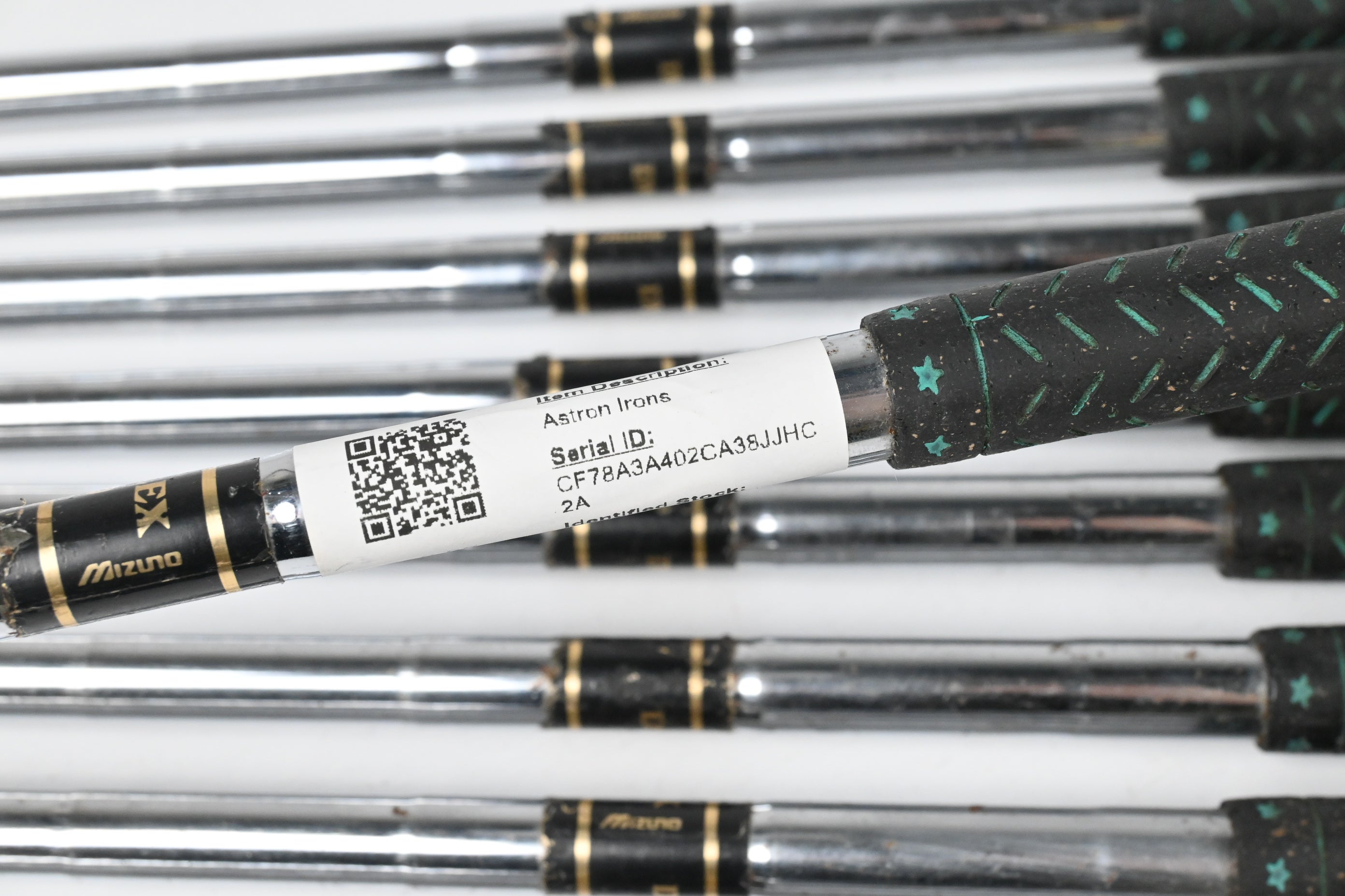 Mizuno Astron Irons / 2-PW+SW / Stiff Flex Mizuno Dyna Flex 2220 Steel Shafts