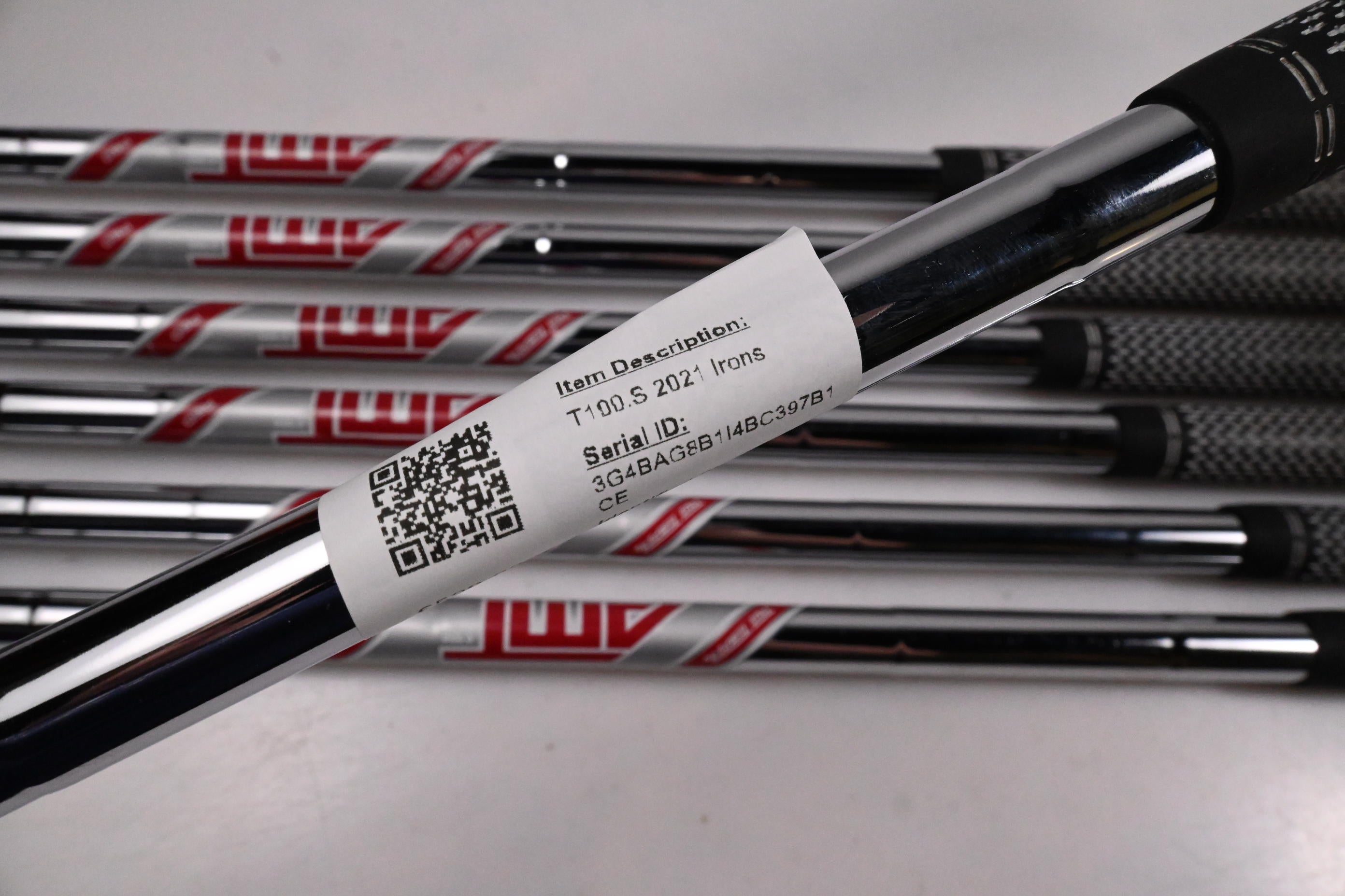 Titleist T100.S 2021 Irons / 4-PW / Stiff Flex AMT Red S300 Shafts