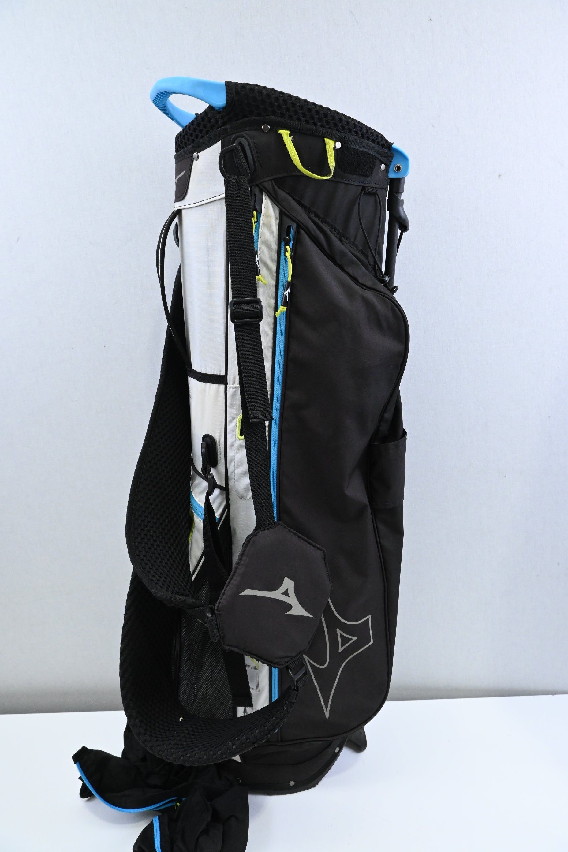 Mizuno K1-Lo Stand Bag / 5-Way / Black, White, Blue
