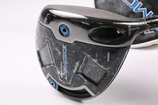 Callaway Paradym Ai Smoke Max Driver / 12 Degree / Regular Flex Evenflow Riptide