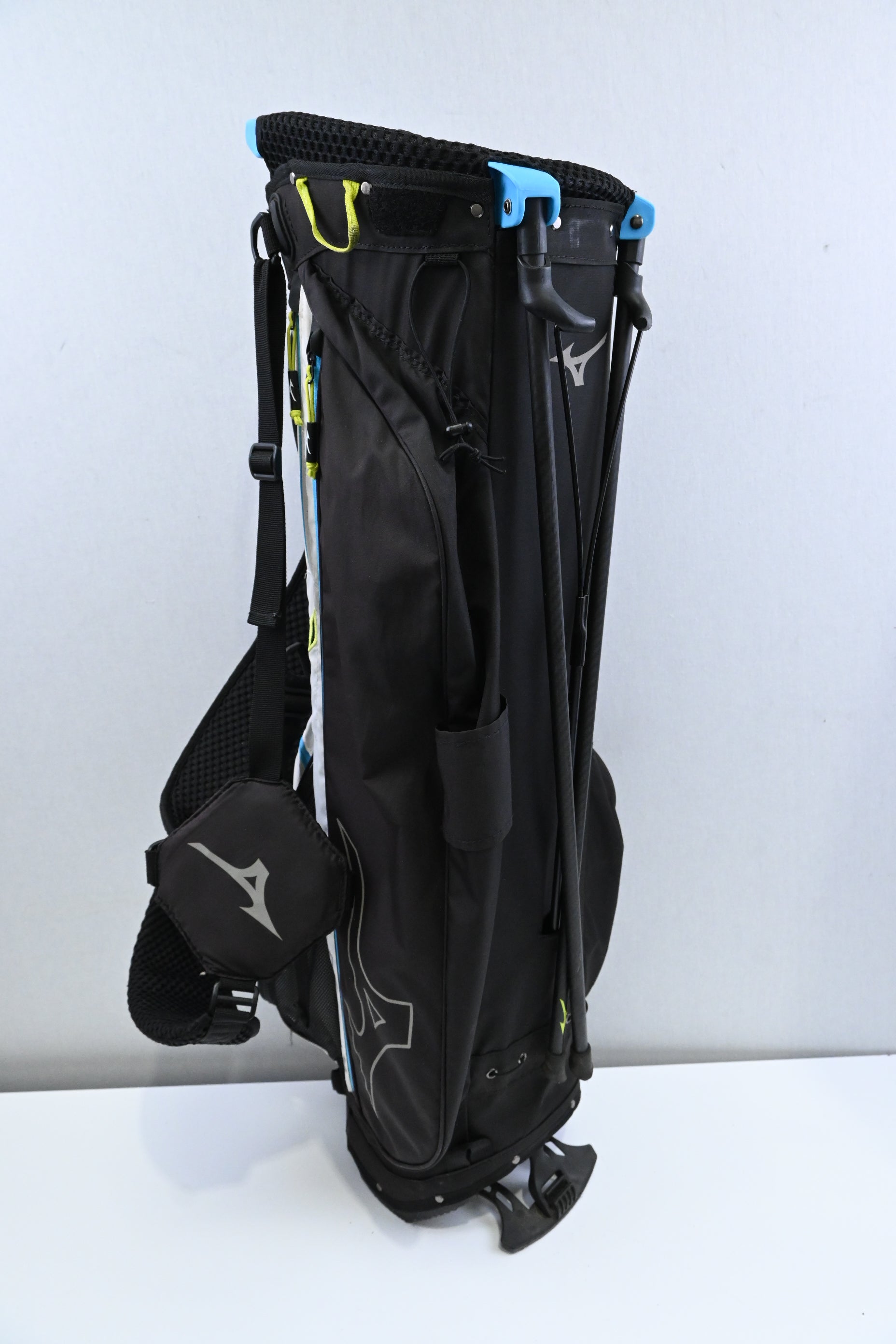 Mizuno K1-Lo Stand Bag / 5-Way / Black, White, Blue