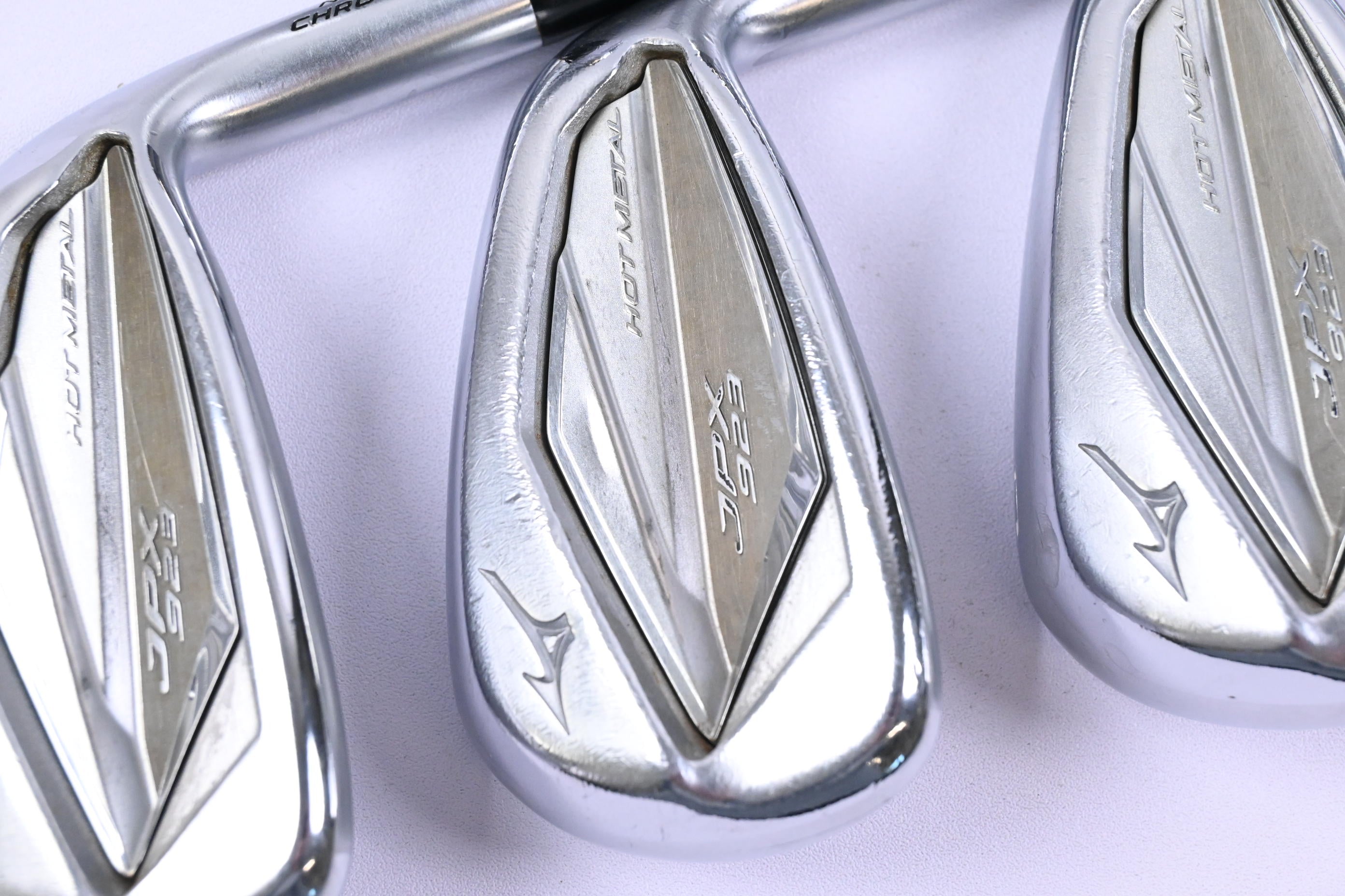 Mizuno JPX 923 Hot Metal Irons / 5-PW+GW / Stiff Flex Project X IO 110 Shafts