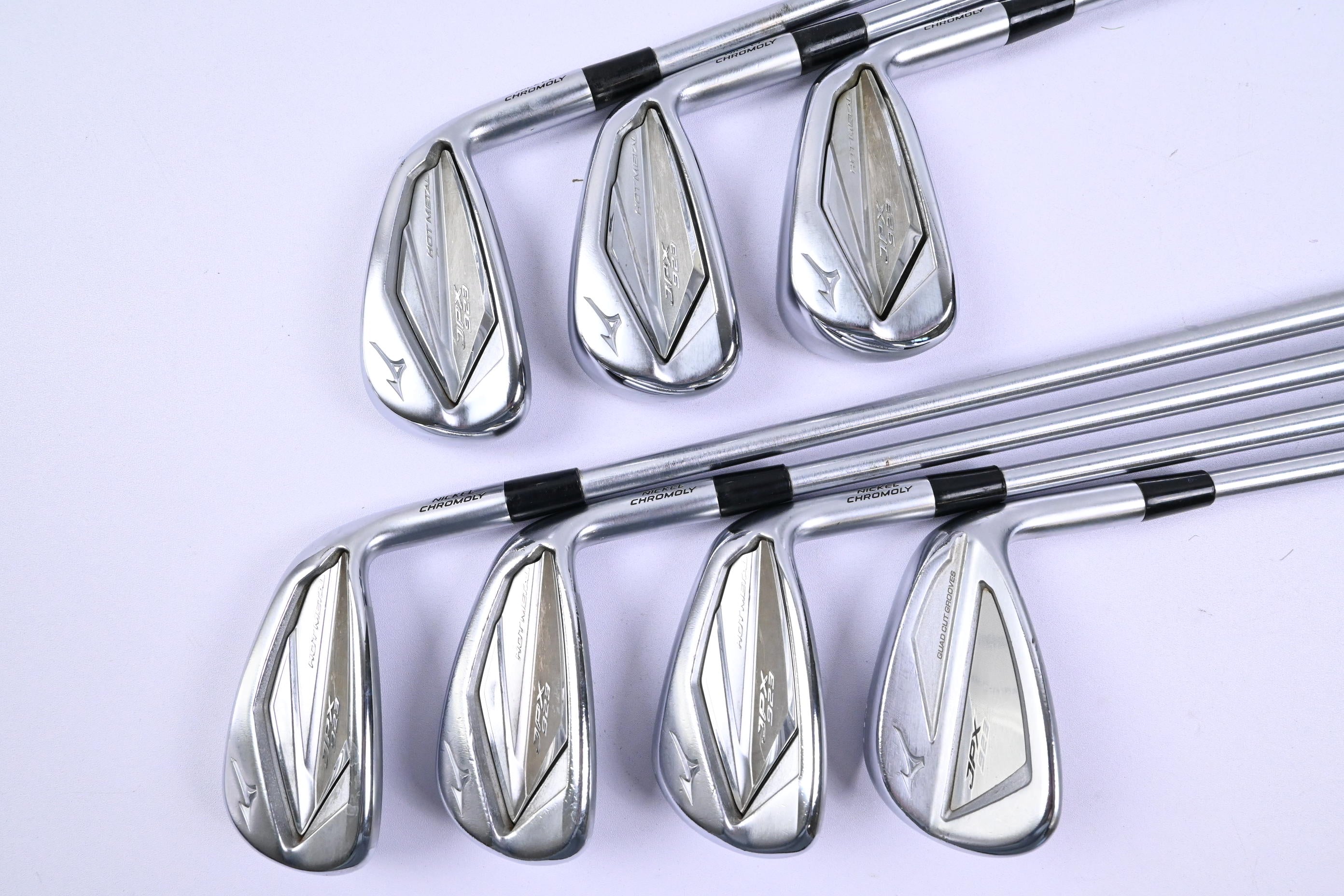 Mizuno JPX 923 Hot Metal Irons / 5-PW+GW / Stiff Flex Project X IO 110 Shafts