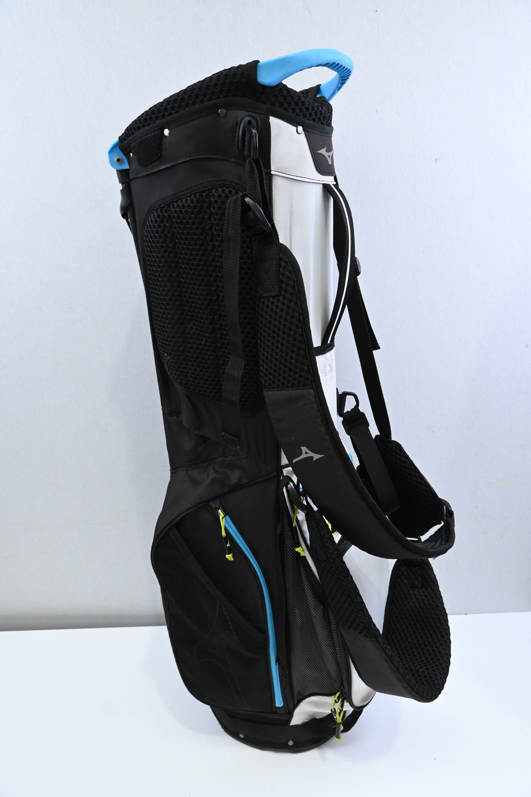 Mizuno K1-Lo Stand Bag / 5-Way / Black, White, Blue