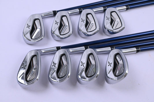 XXIO X 2021 Irons / 5-PW+GW+SW / Stiff Flex Diamana ZX 60 Shafts