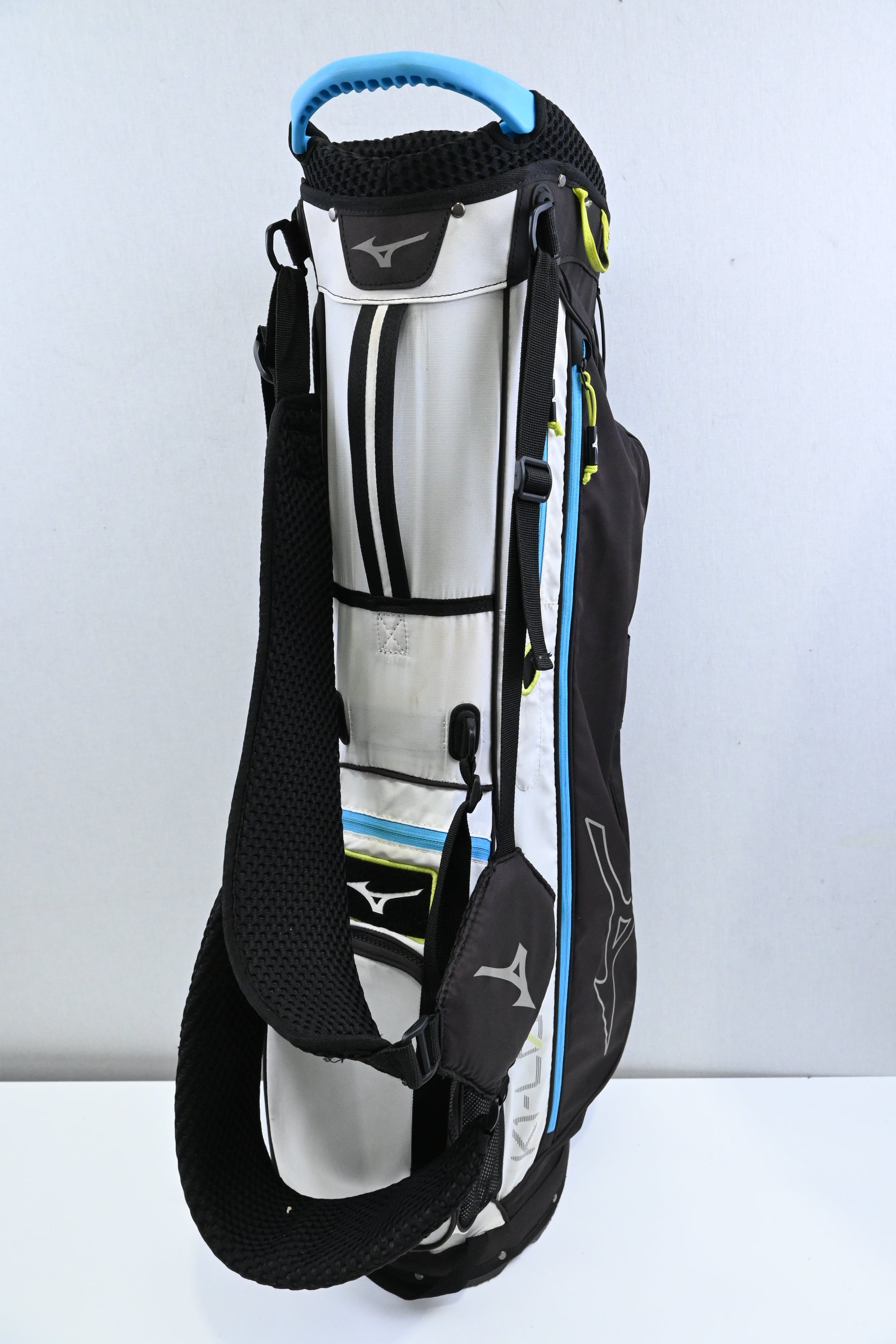 Mizuno K1-Lo Stand Bag / 5-Way / Black, White, Blue