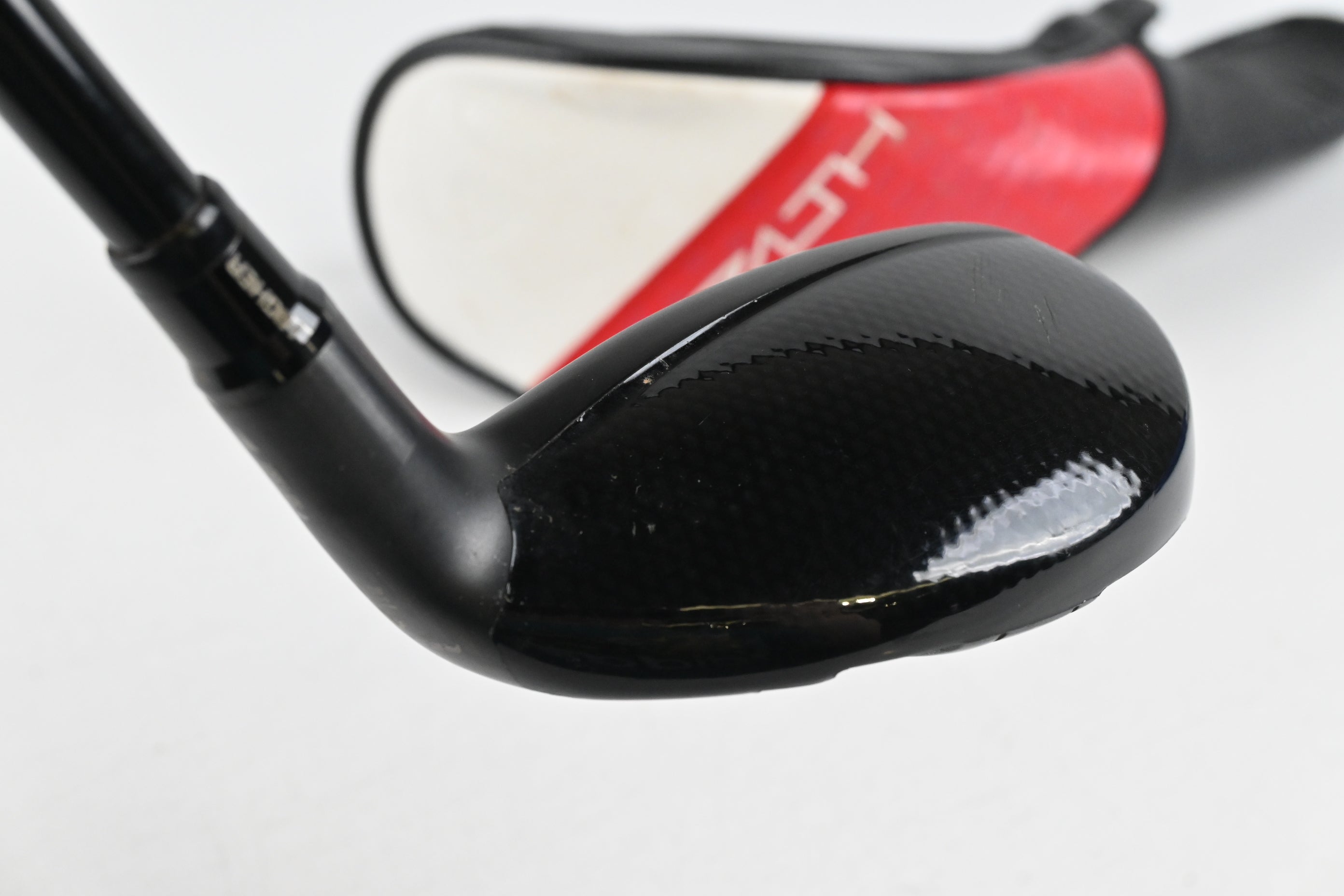 Taylormade Stealth 2 Plus #4 Hybrid / 22 Degree / Stiff Flex HZRDUS Smoke Red