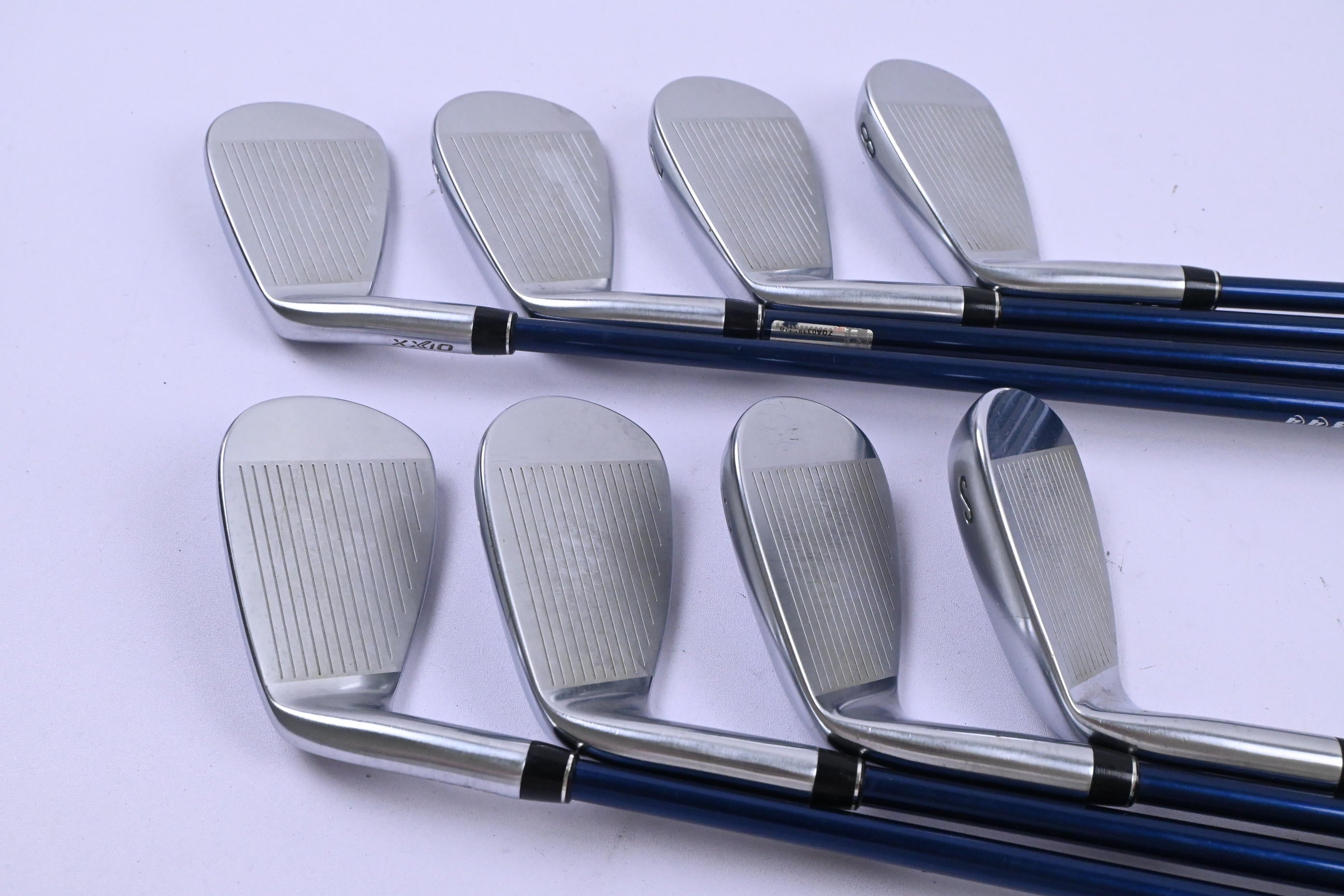 XXIO X 2021 Irons / 5-PW+GW+SW / Stiff Flex Diamana ZX 60 Shafts